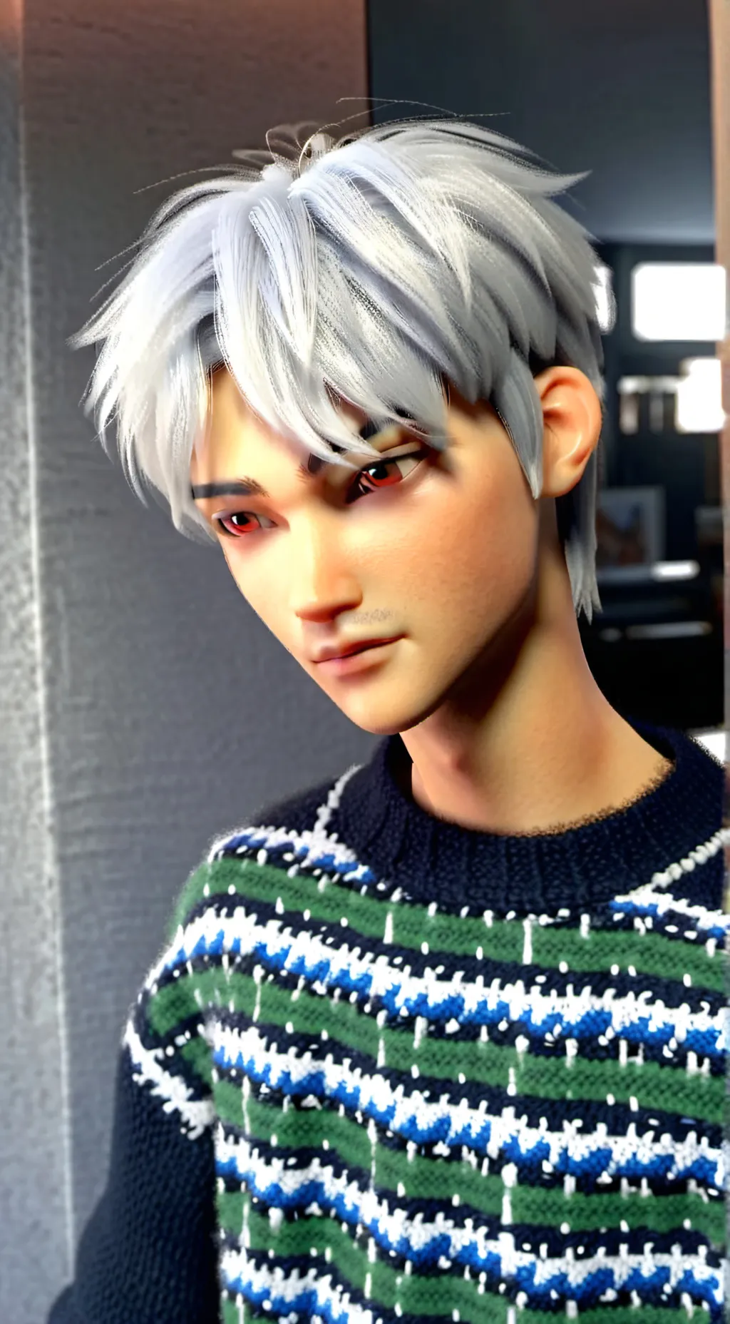 ai character: A DOLL!!!!!!!!!!!! background