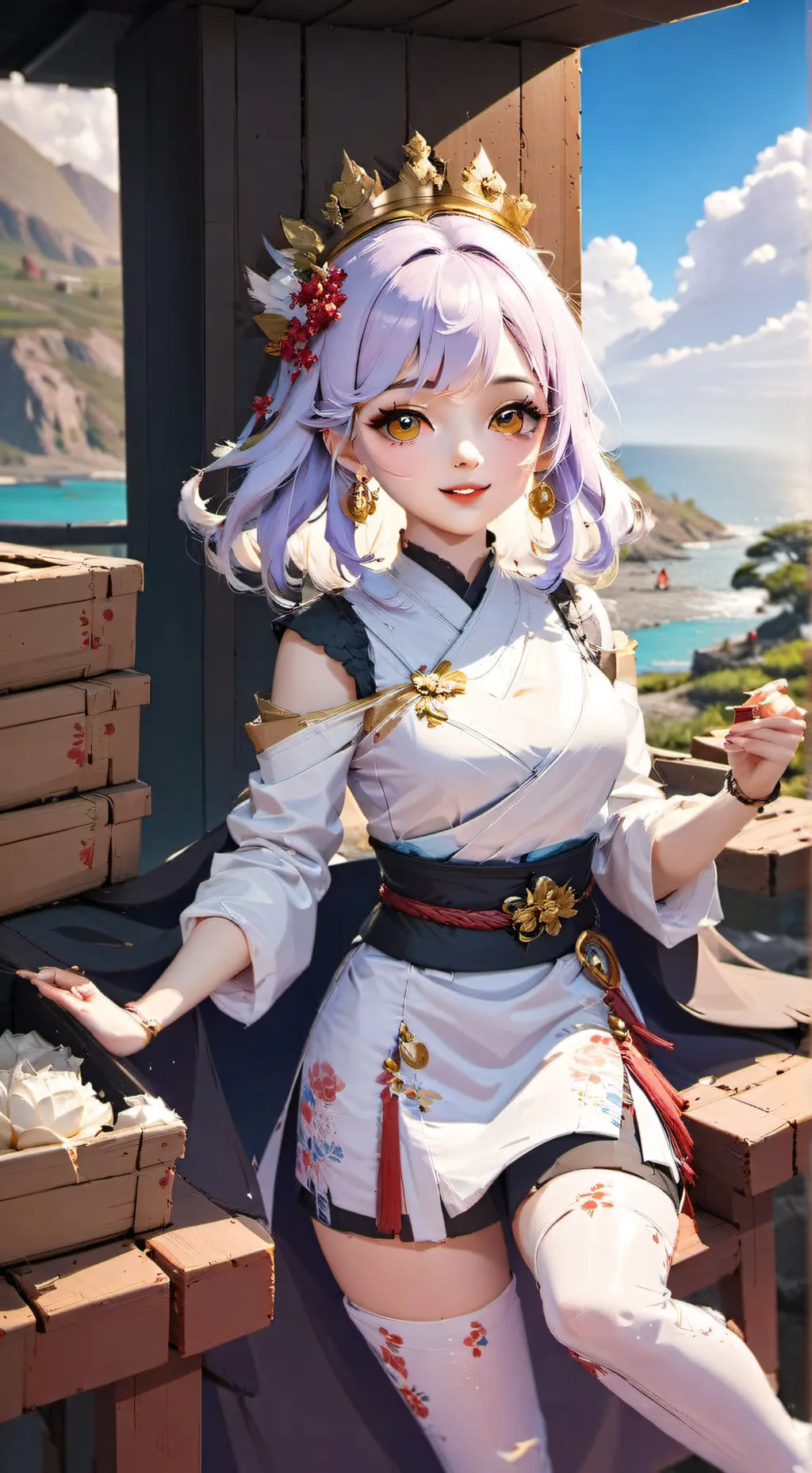 ai character: gata background