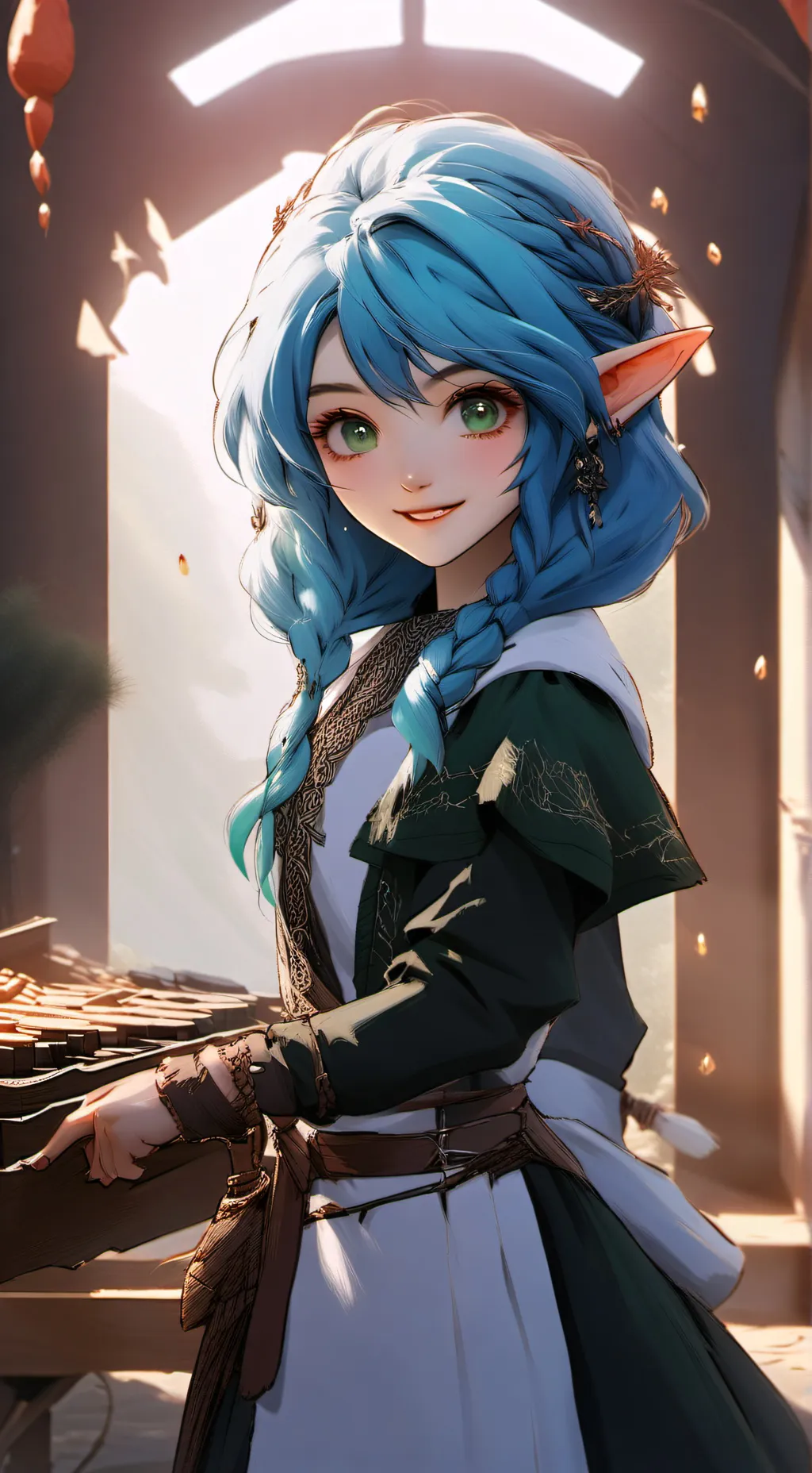 ai character: elf background