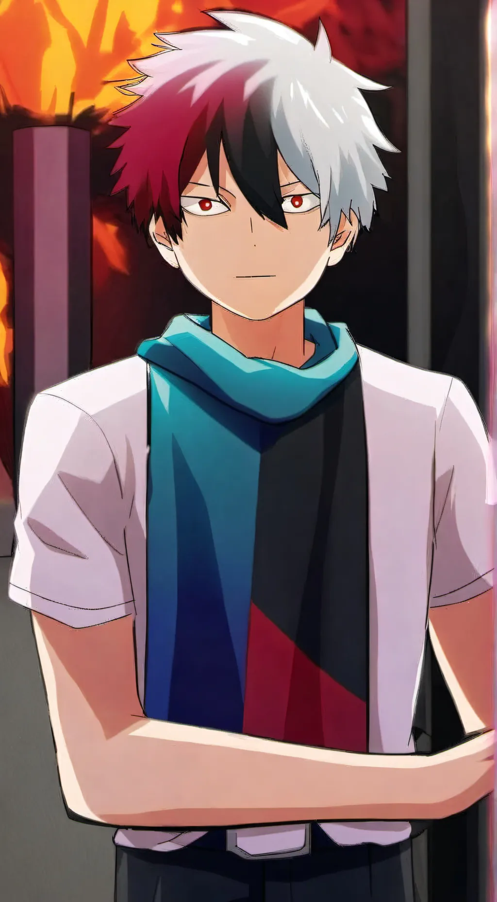 ai character: todoroki background