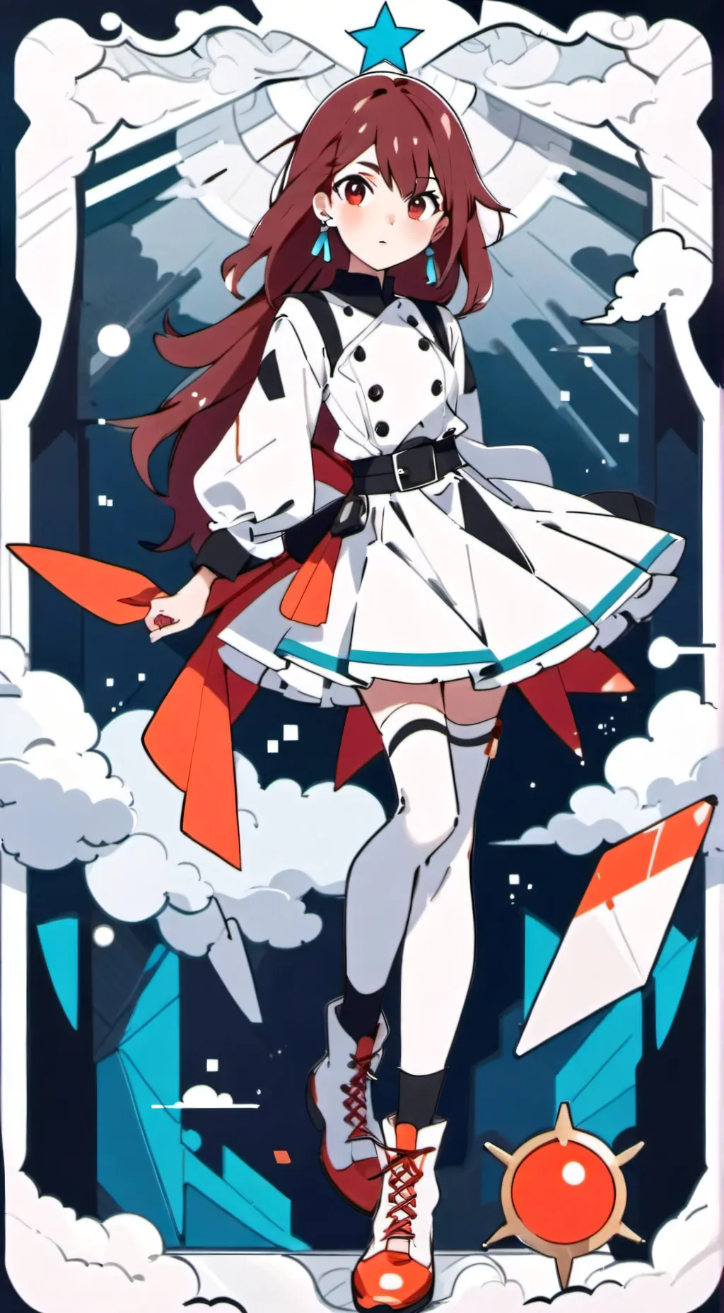 ai character: Momo ayase background