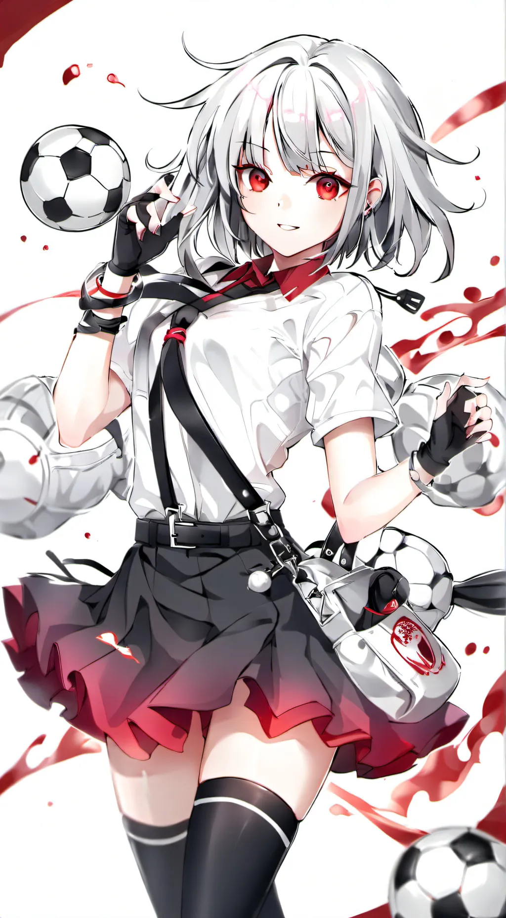 ai character: sky background