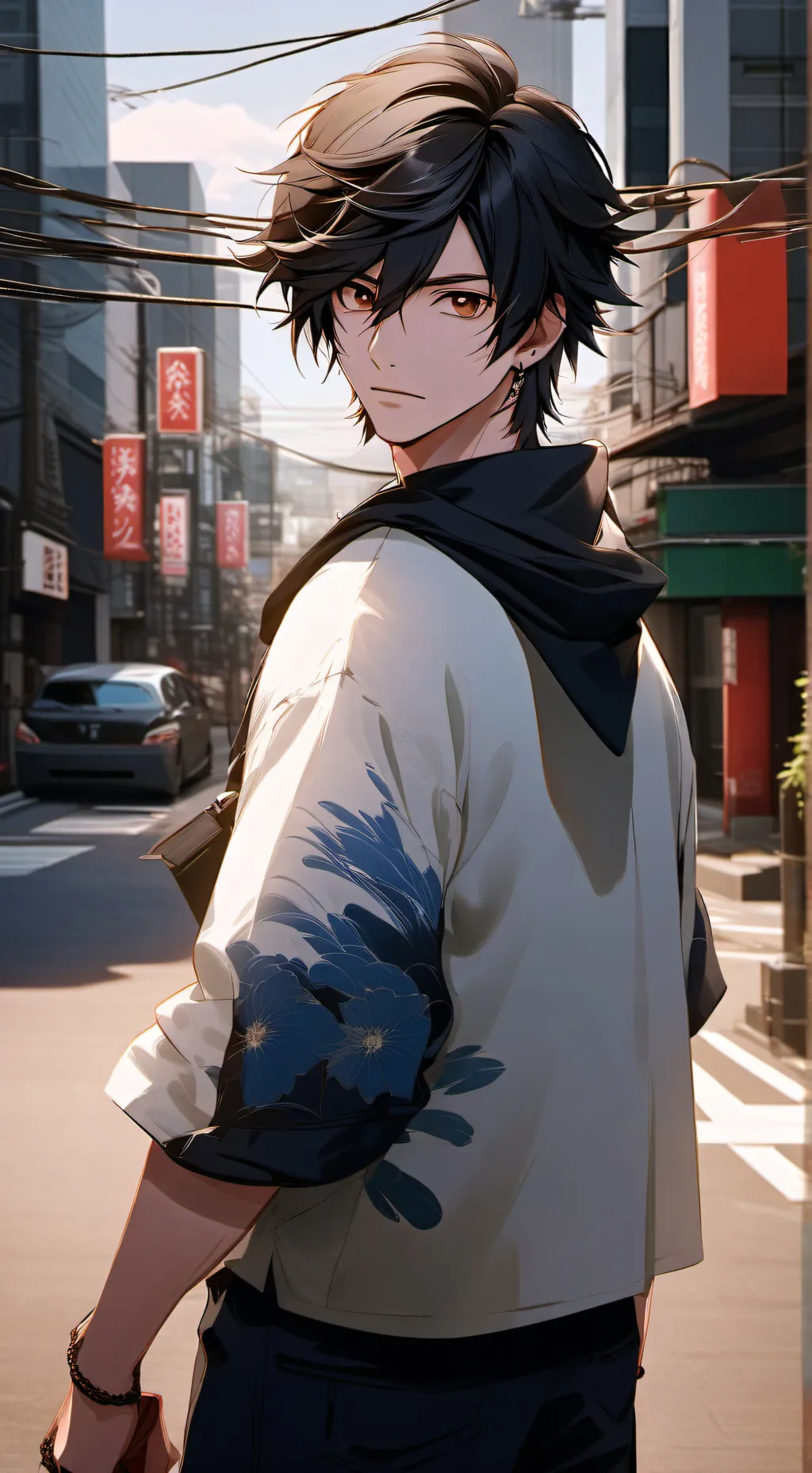 ai character: Eiden background