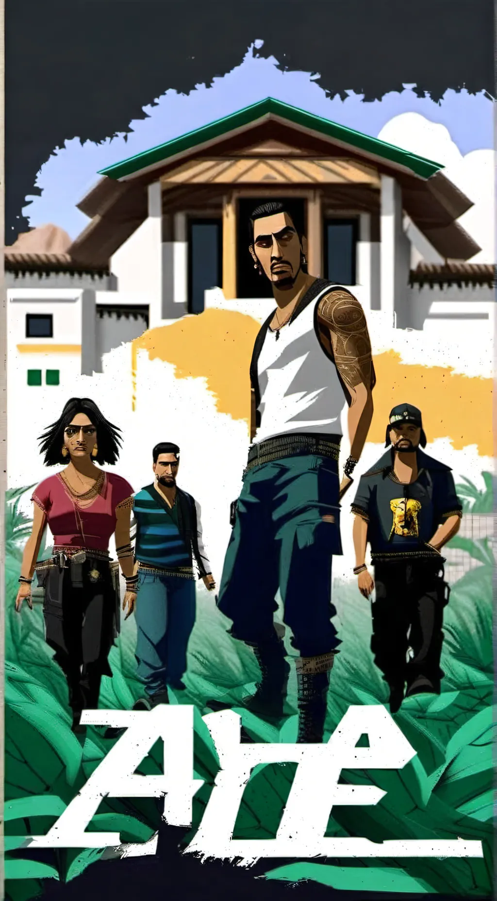 ai character: GTA SAN ANDREAS background