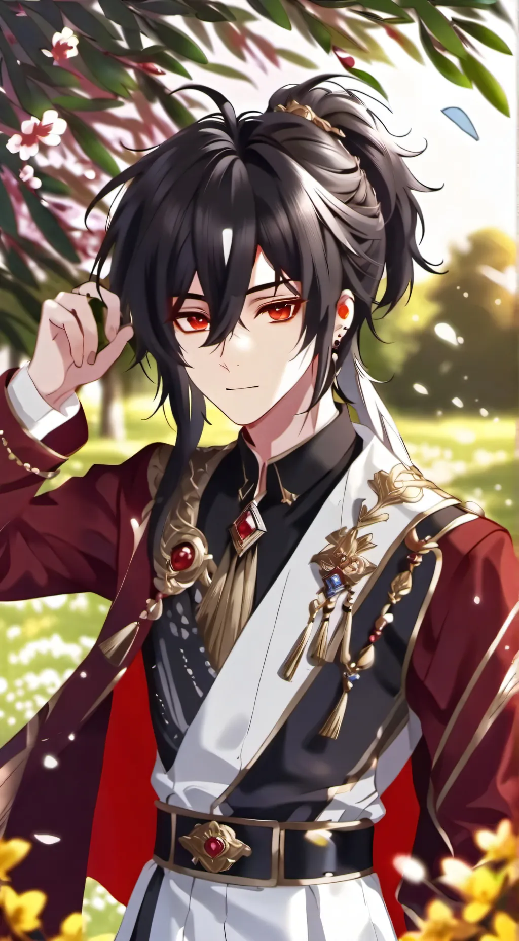 ai character: Mash background
