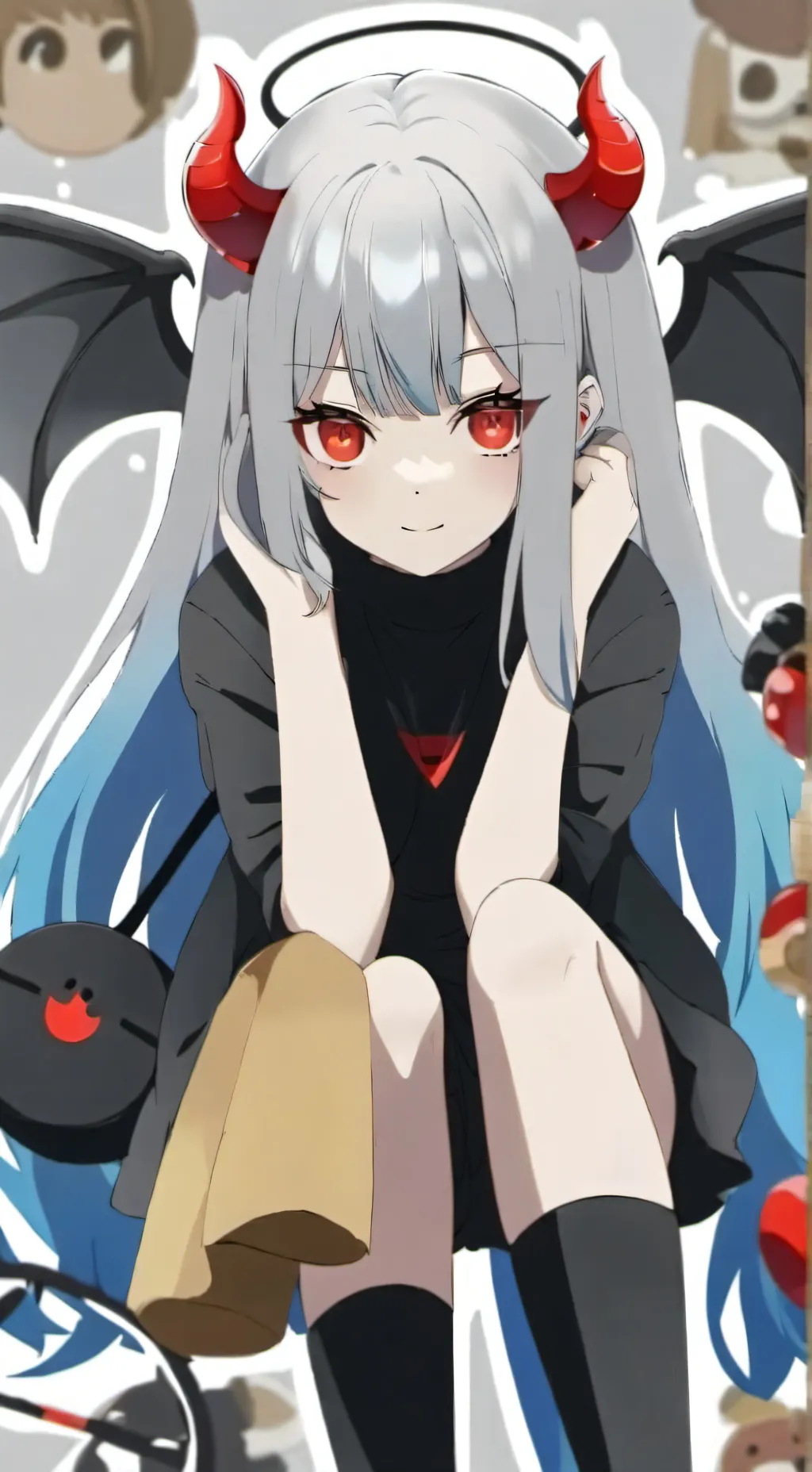 ai character: Lilith DemonSlayer background