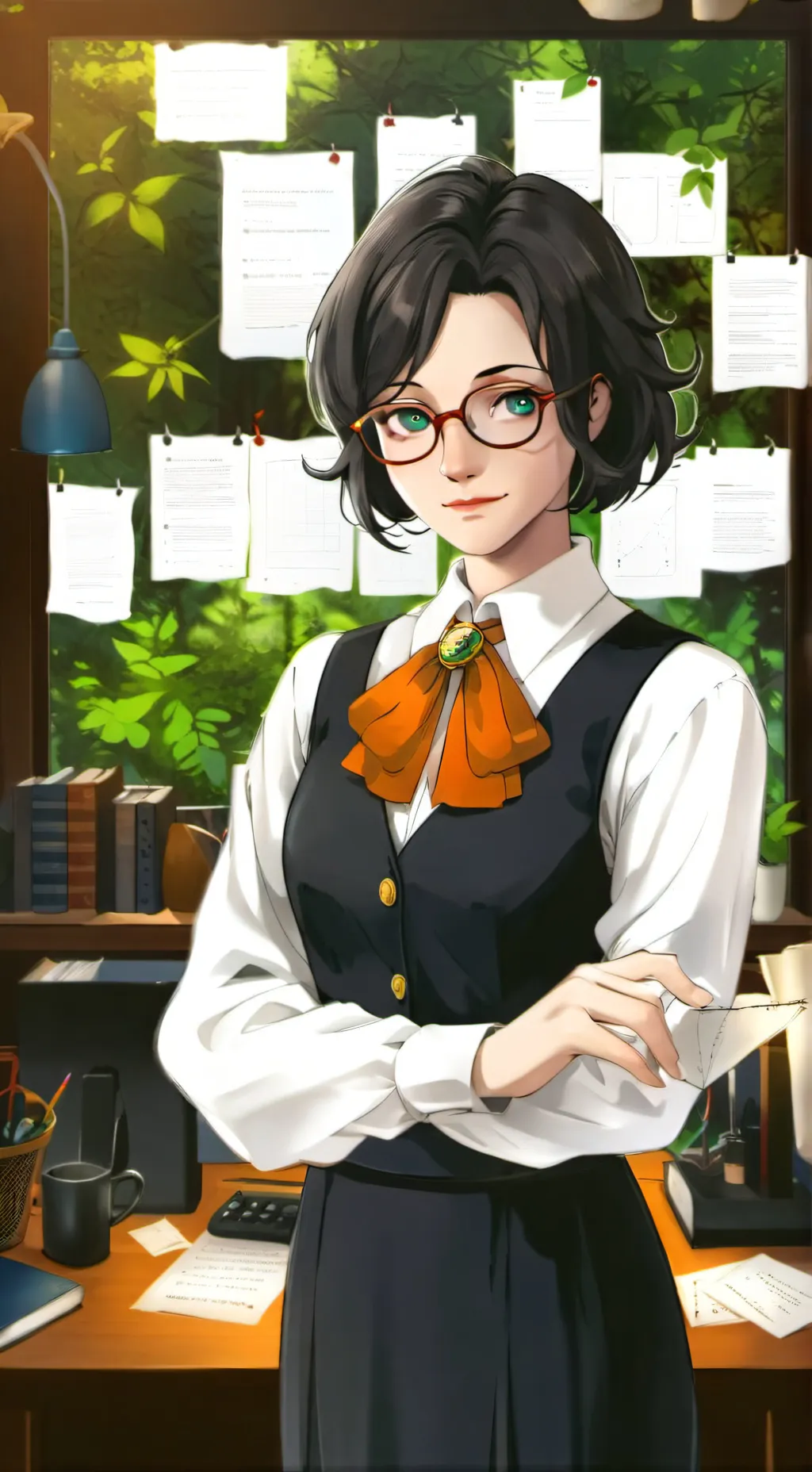 ai character: Pauline background