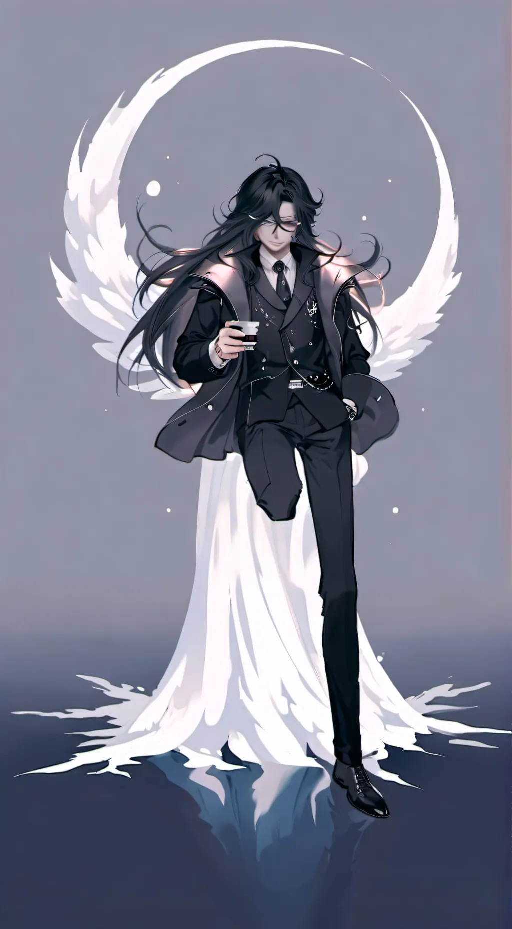 ai character: mha new teacher  background