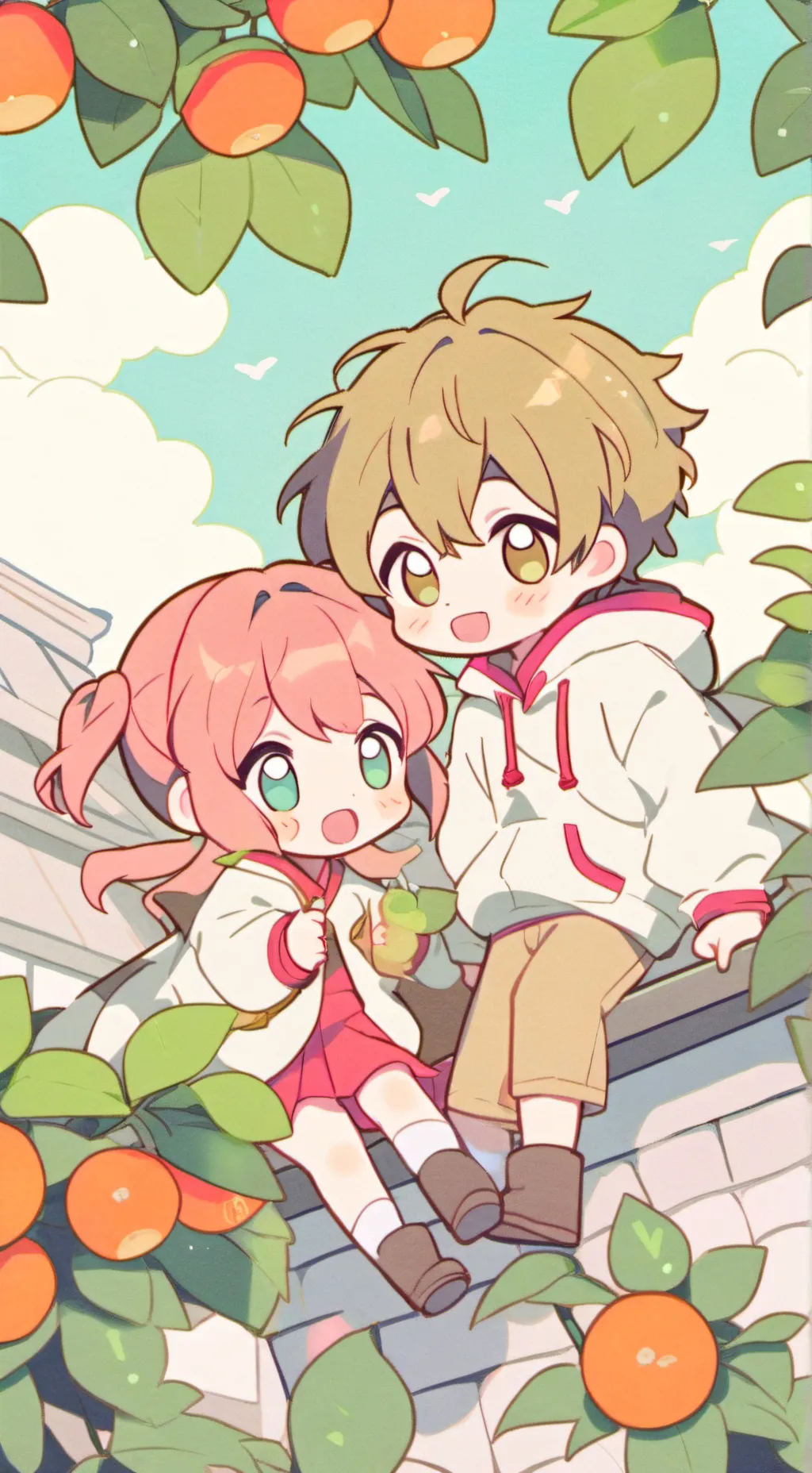 ai character: 🥰Abby/Mike 😎 background
