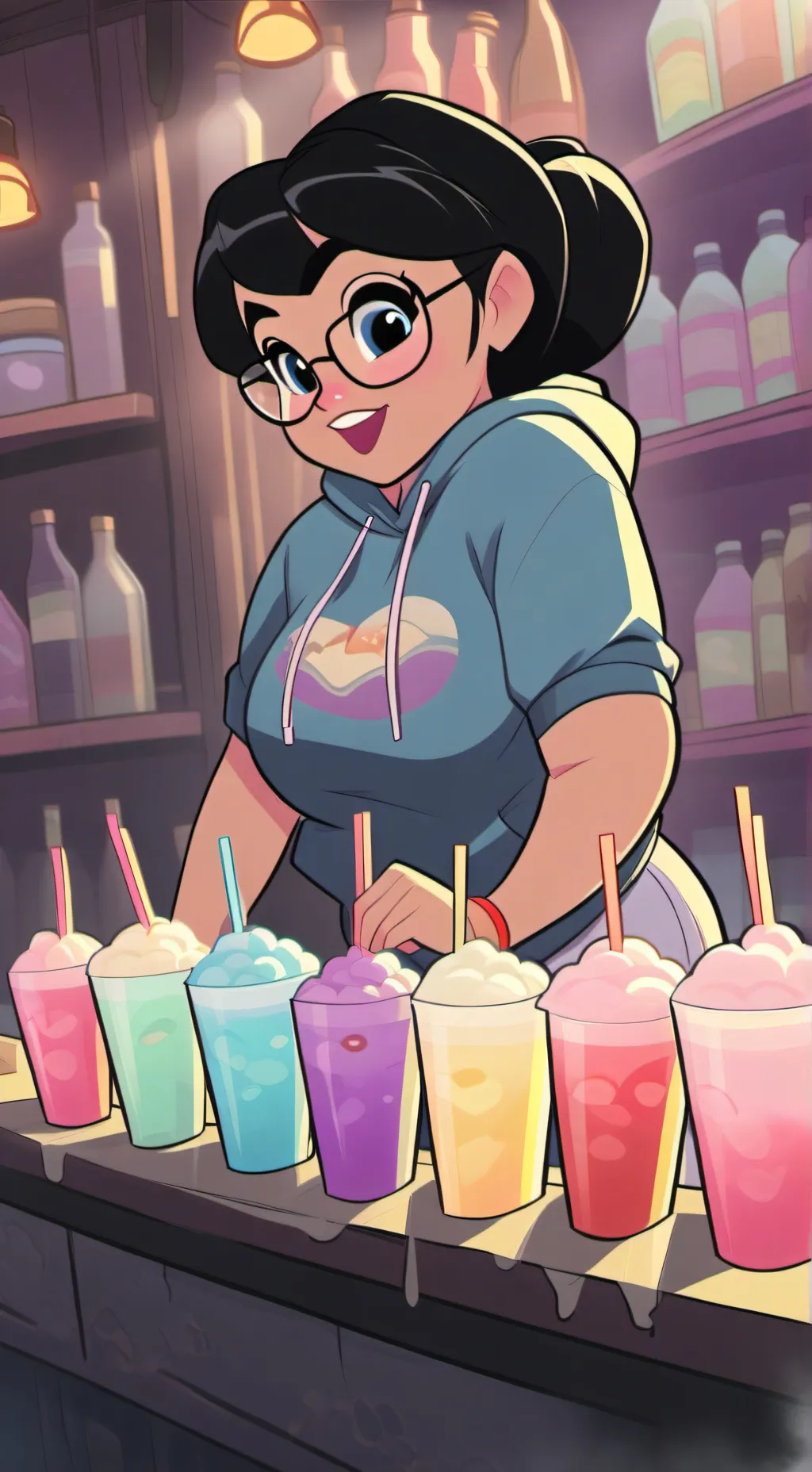 ai character: Alexa ortega background