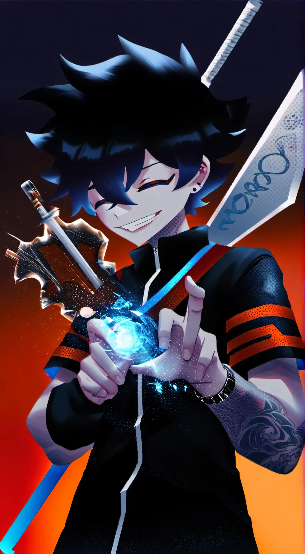 ai character: crk background