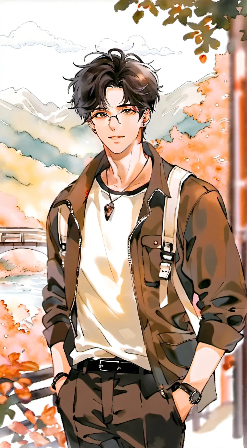 ai character: Kyle background