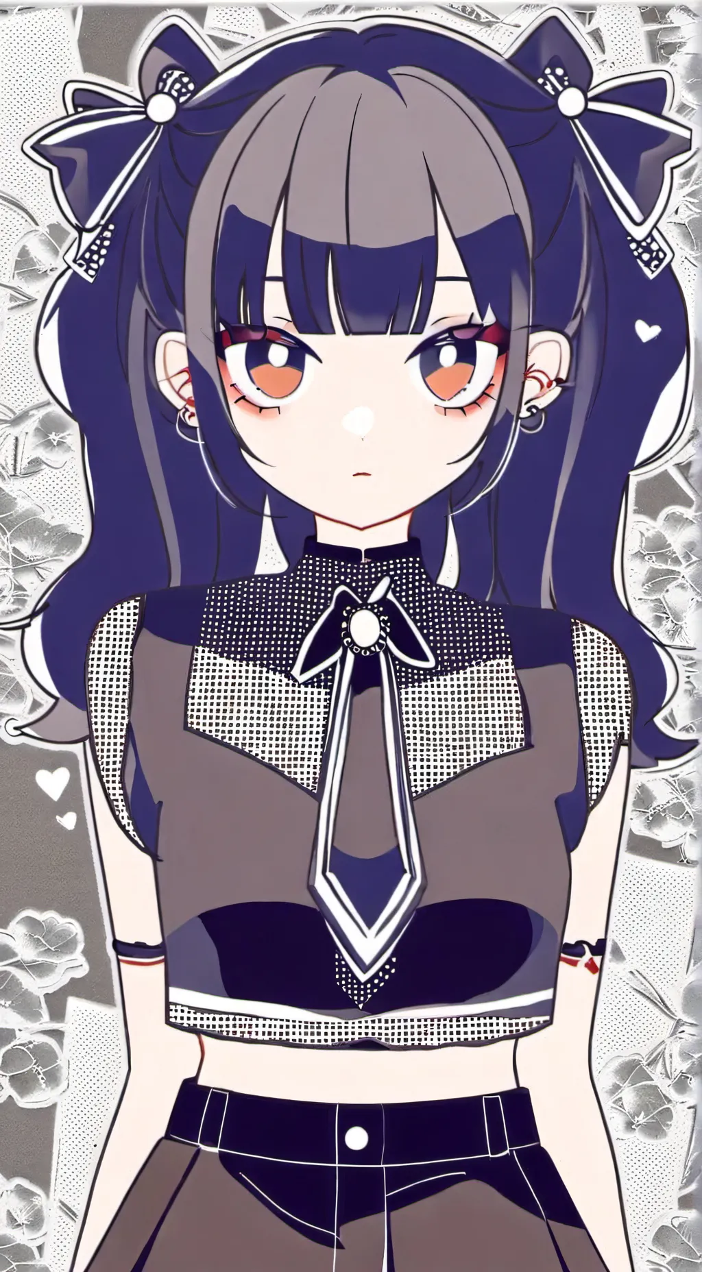 ai character: Emo olga background