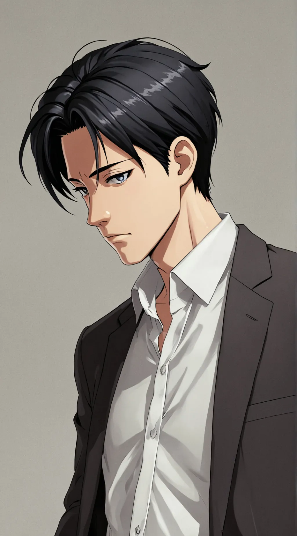 ai character: levi  background