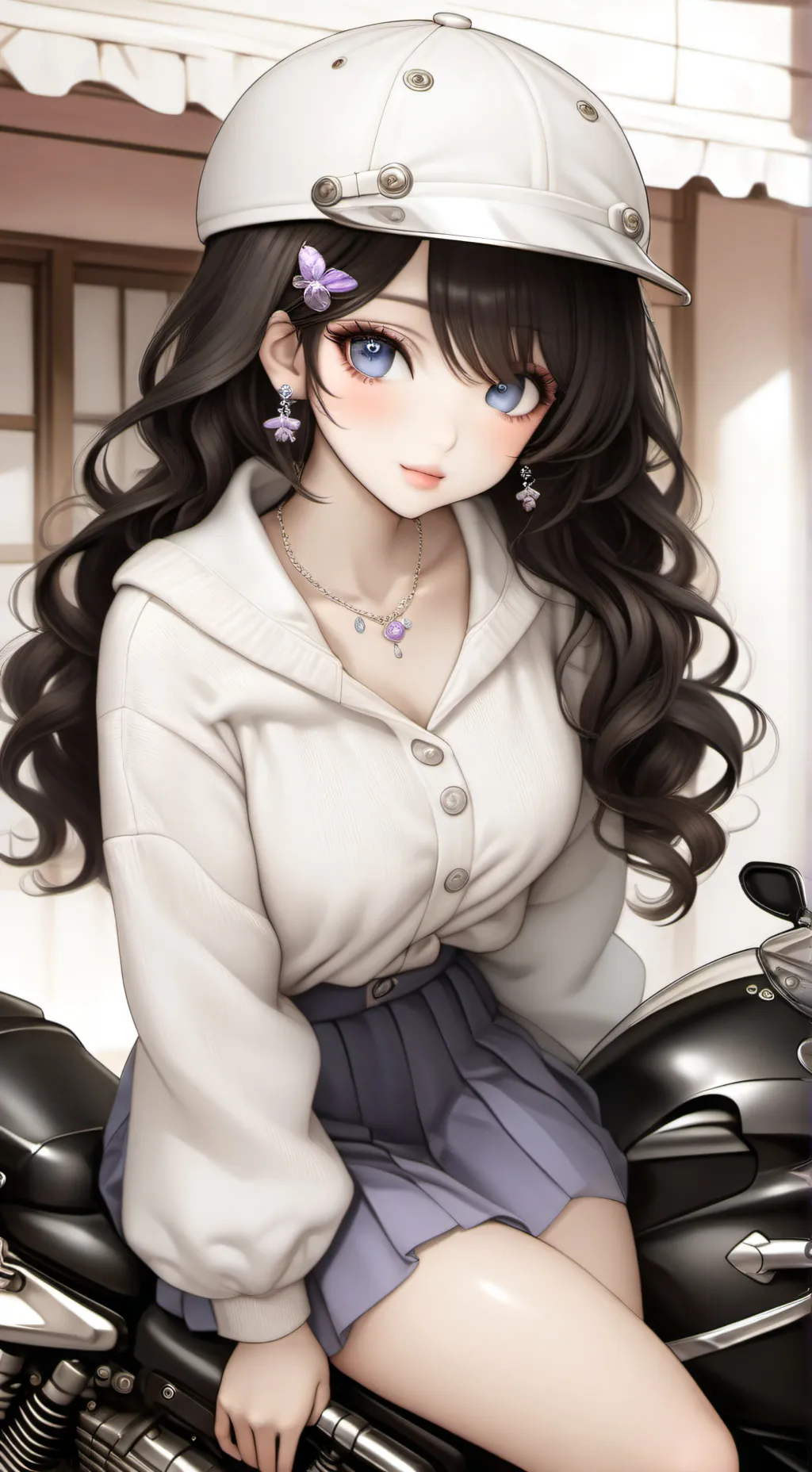 ai character: Hanasu Minamoto background