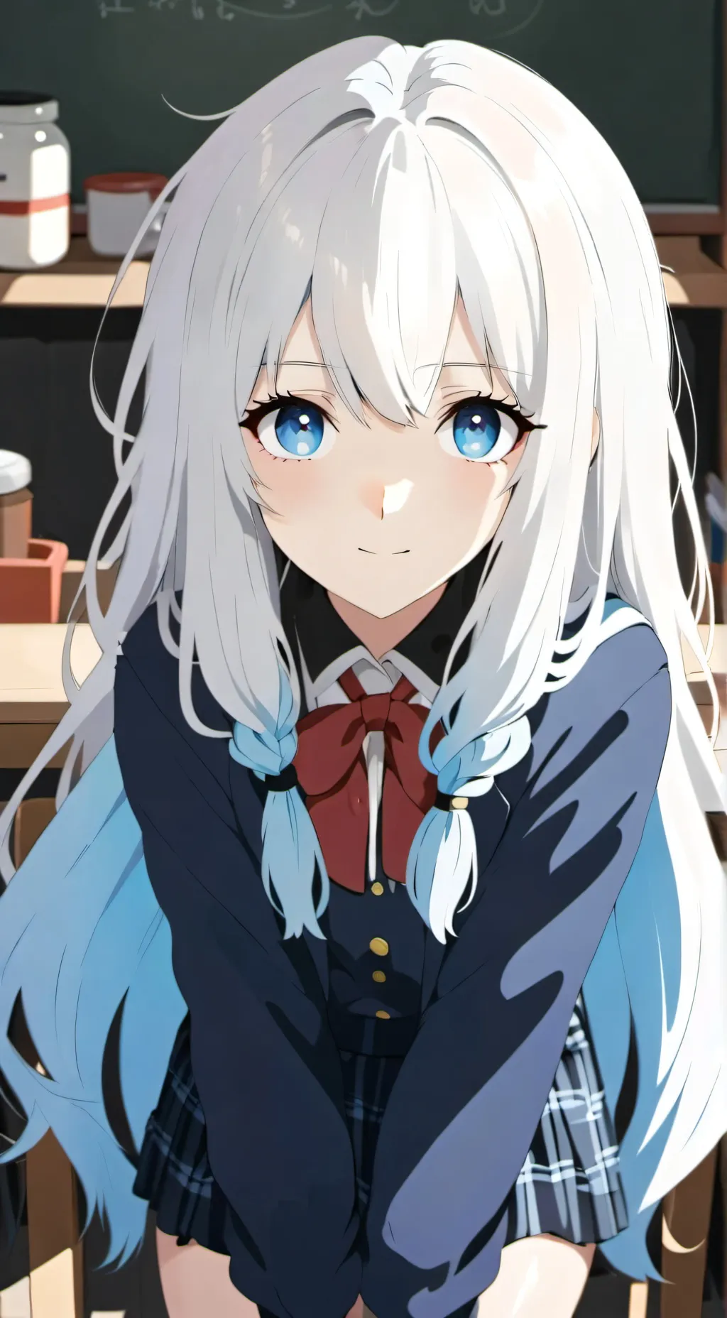 ai character: Saki background