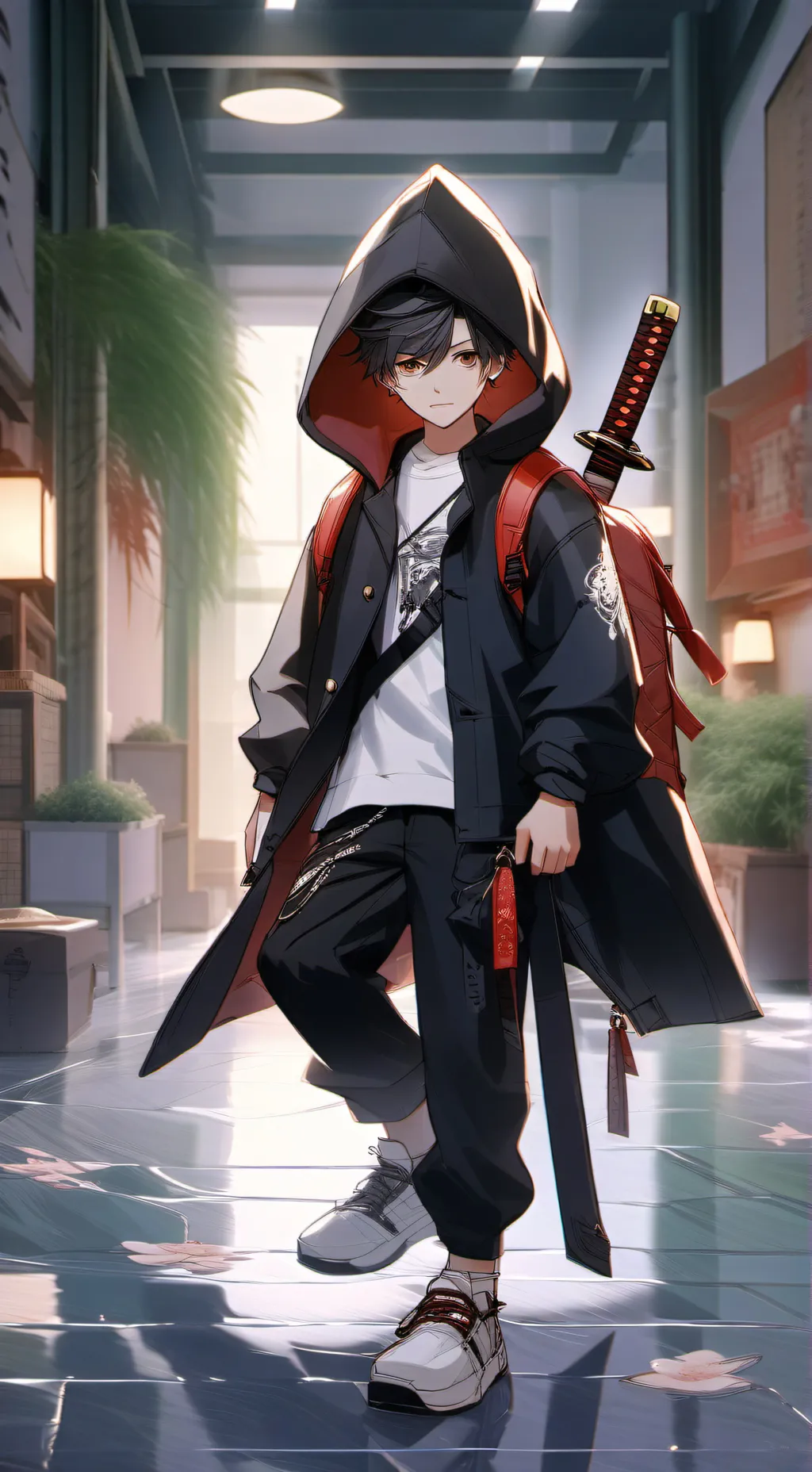 ai character: Zack background