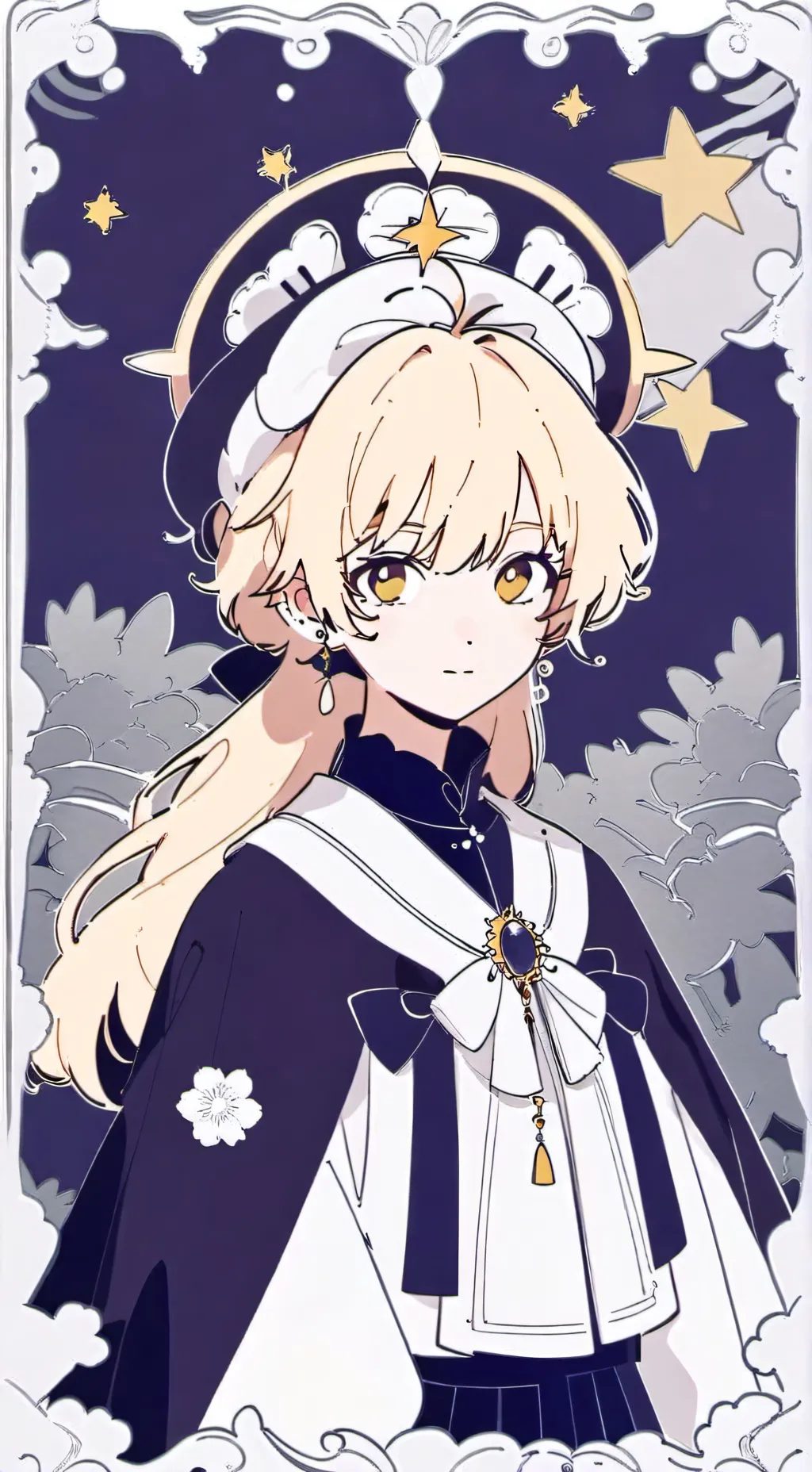 ai character: luck background