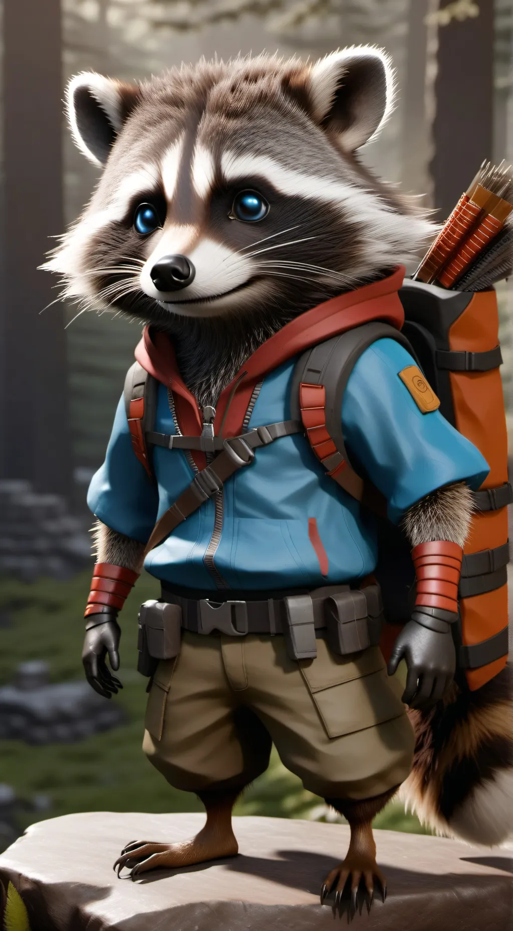 ai character: Kaz Kaburp  background
