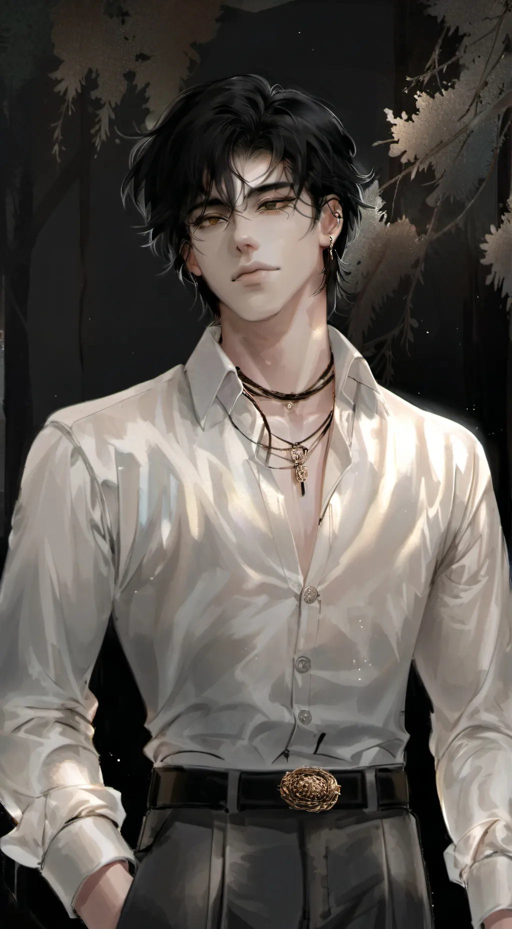 ai character: Nathaniel background