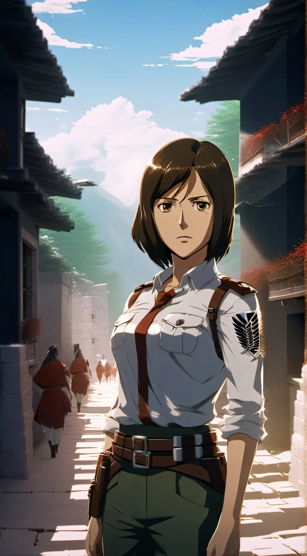 ai character: Sandra background