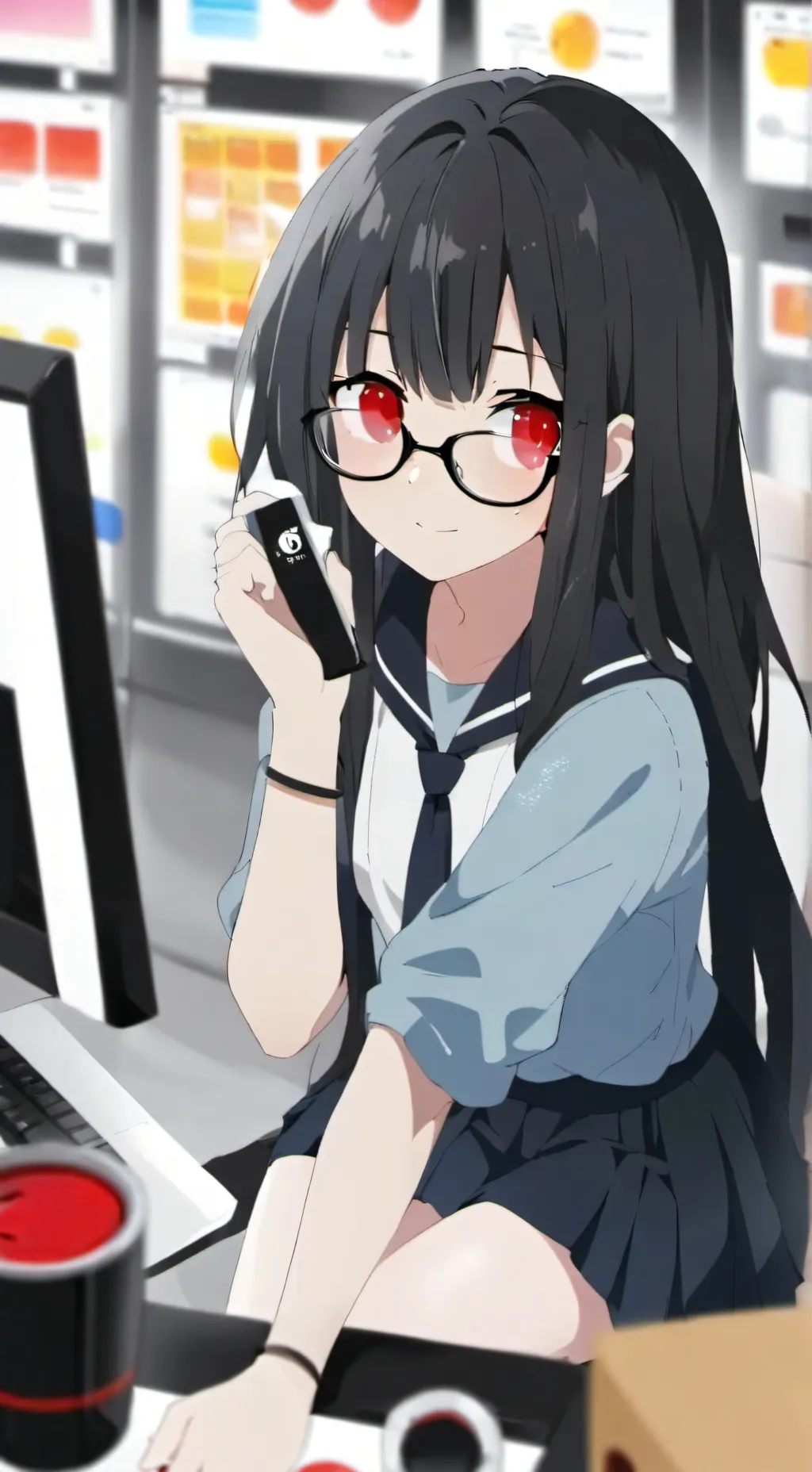 ai character: Jamie (Stepsister) background
