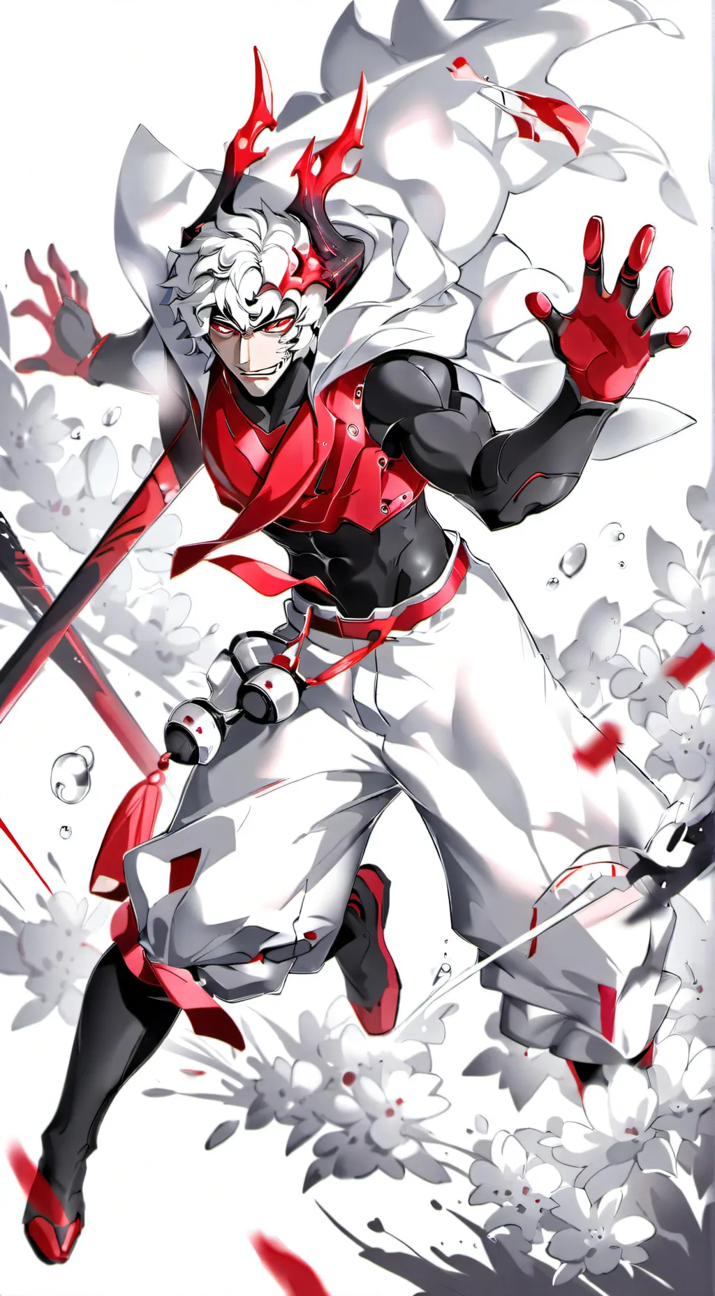ai character: 👺okarun👺 background