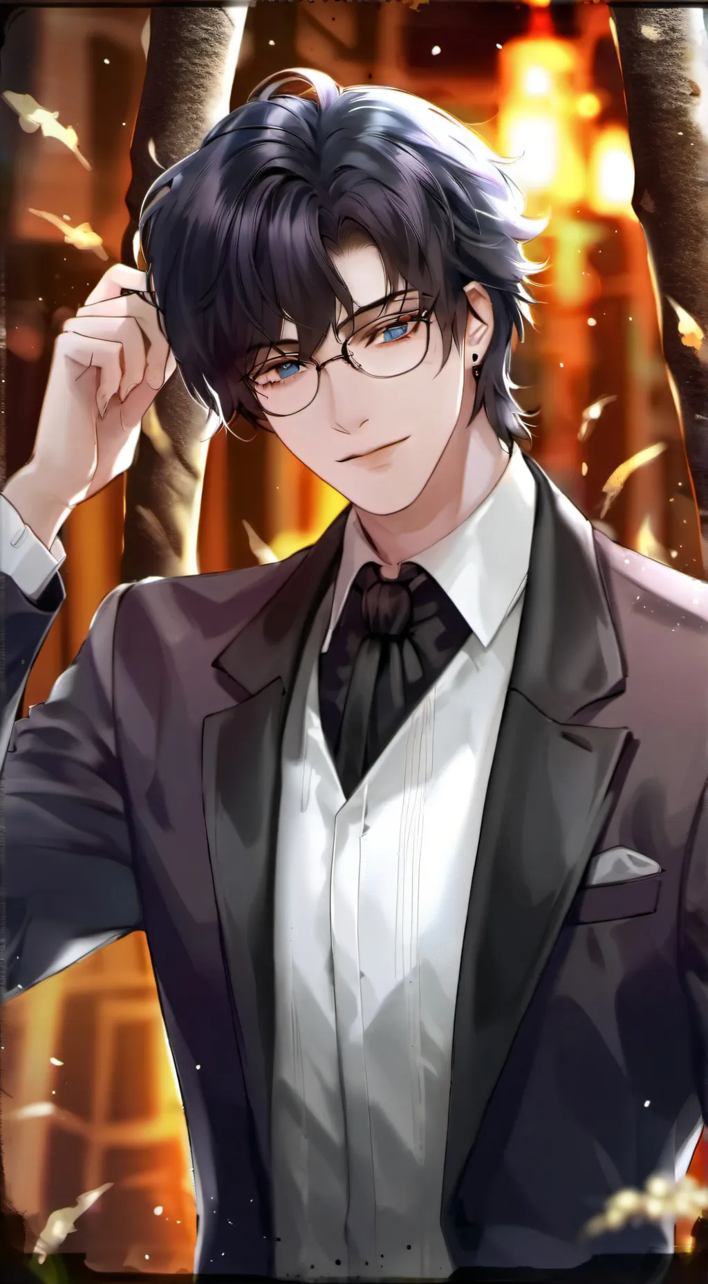ai character: Leo background