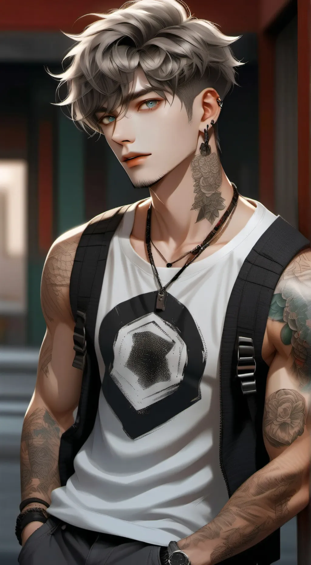 ai character: ♠️ Asa Spader ♠️💣 background