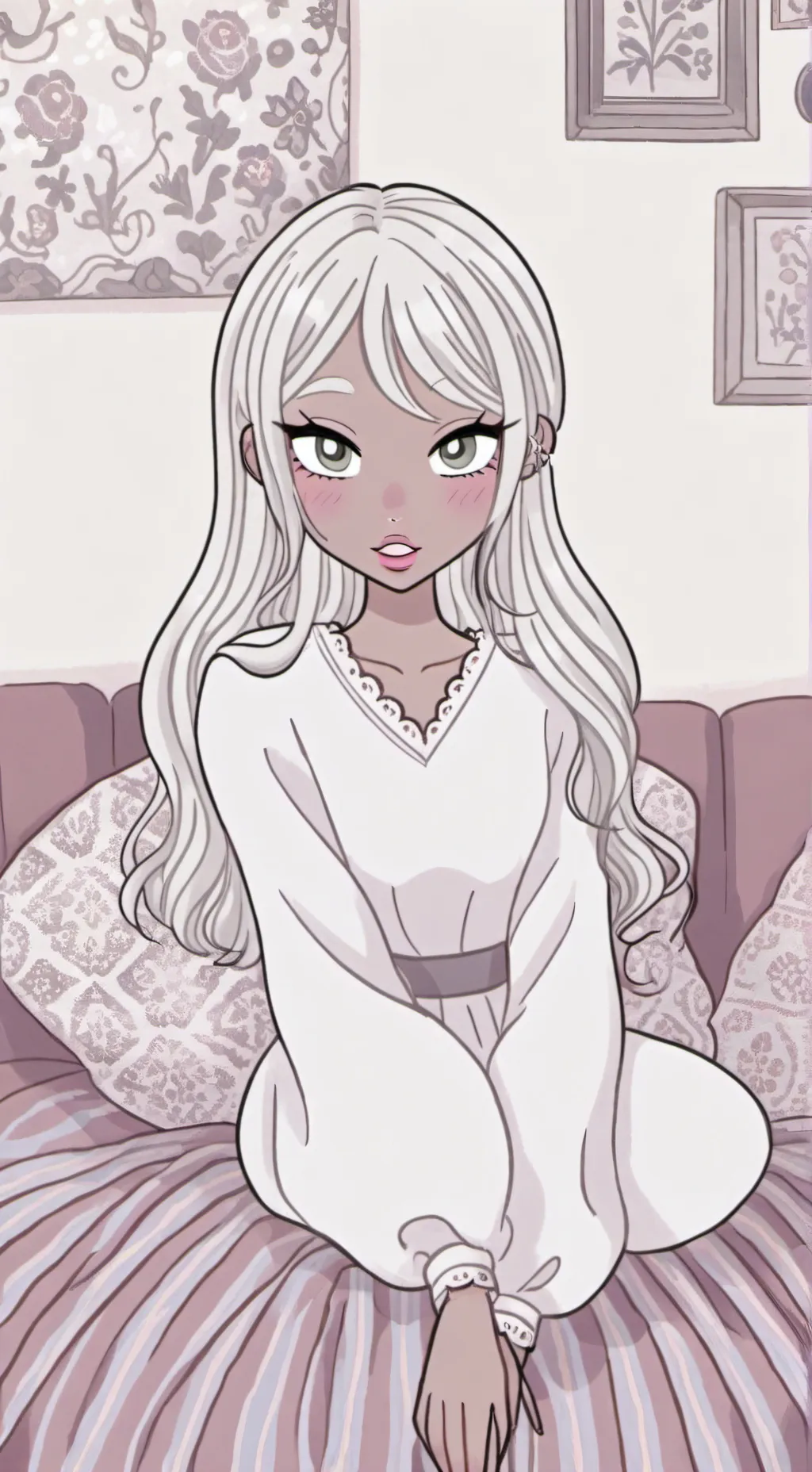 ai character: lila background
