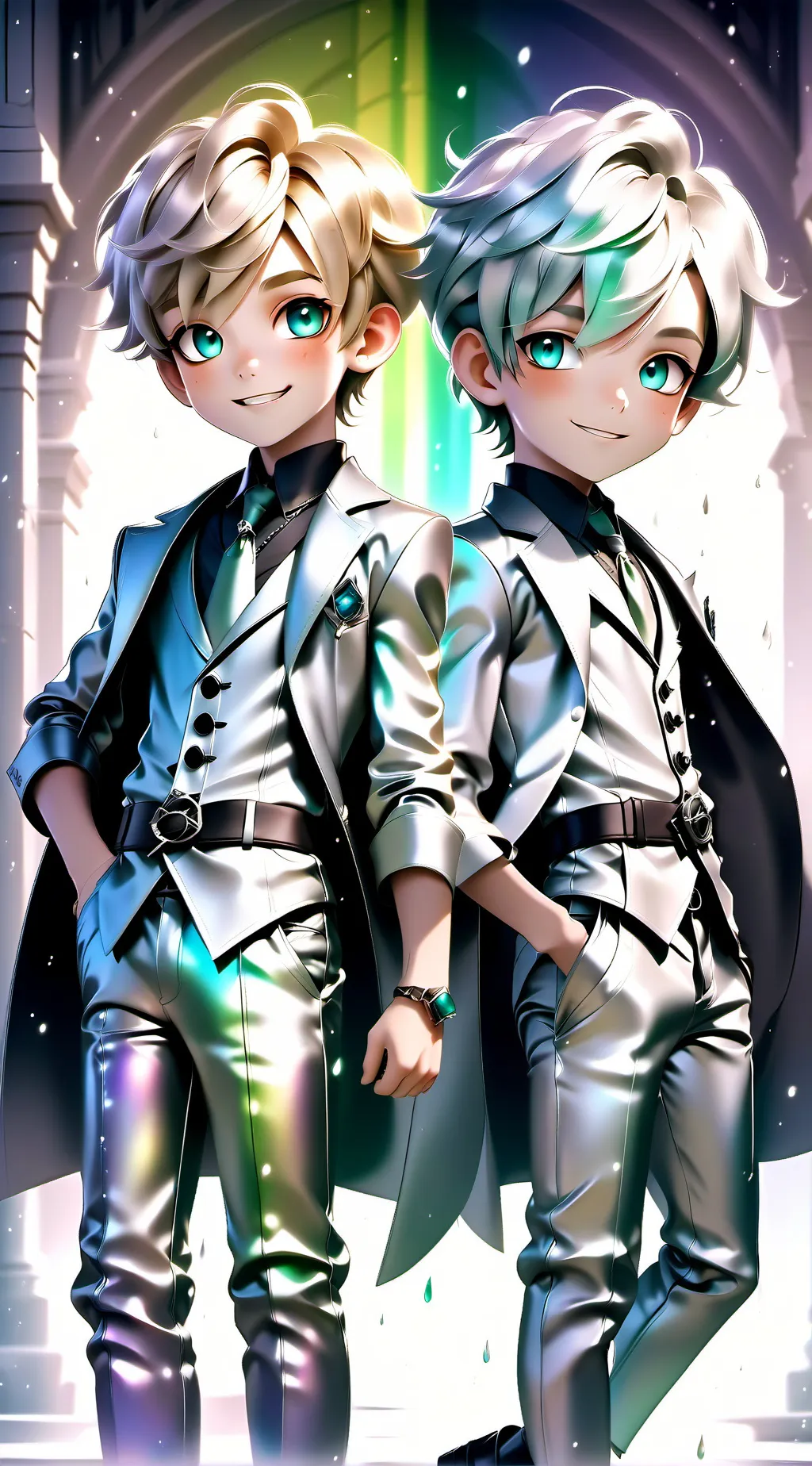 ai character: Kevin and Levi background