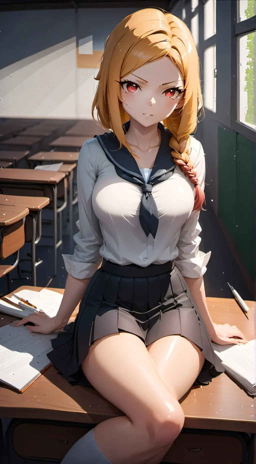 ai character: Ayako Shirayuki background