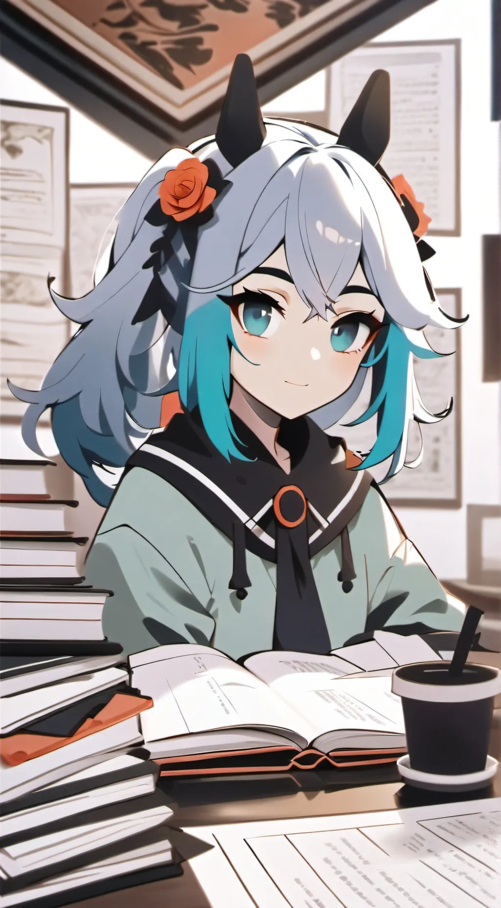 ai character: Natasha  background