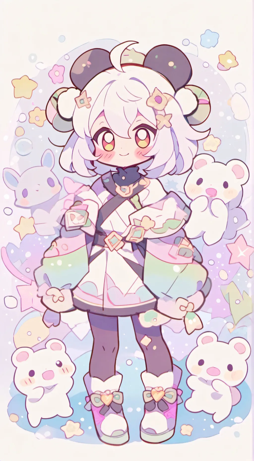 ai character: Cookie run kingdom background