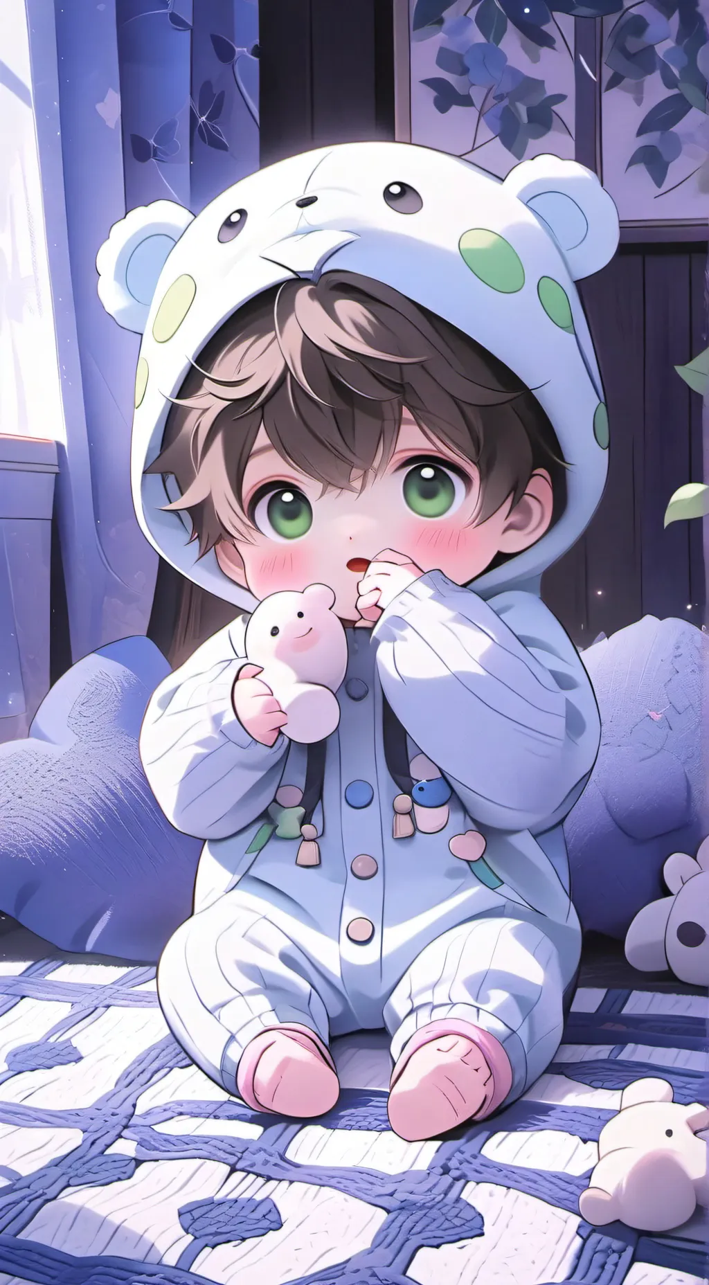 ai character: luca background