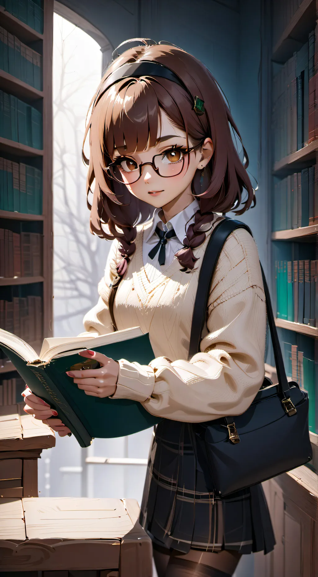 ai character: Vivian background