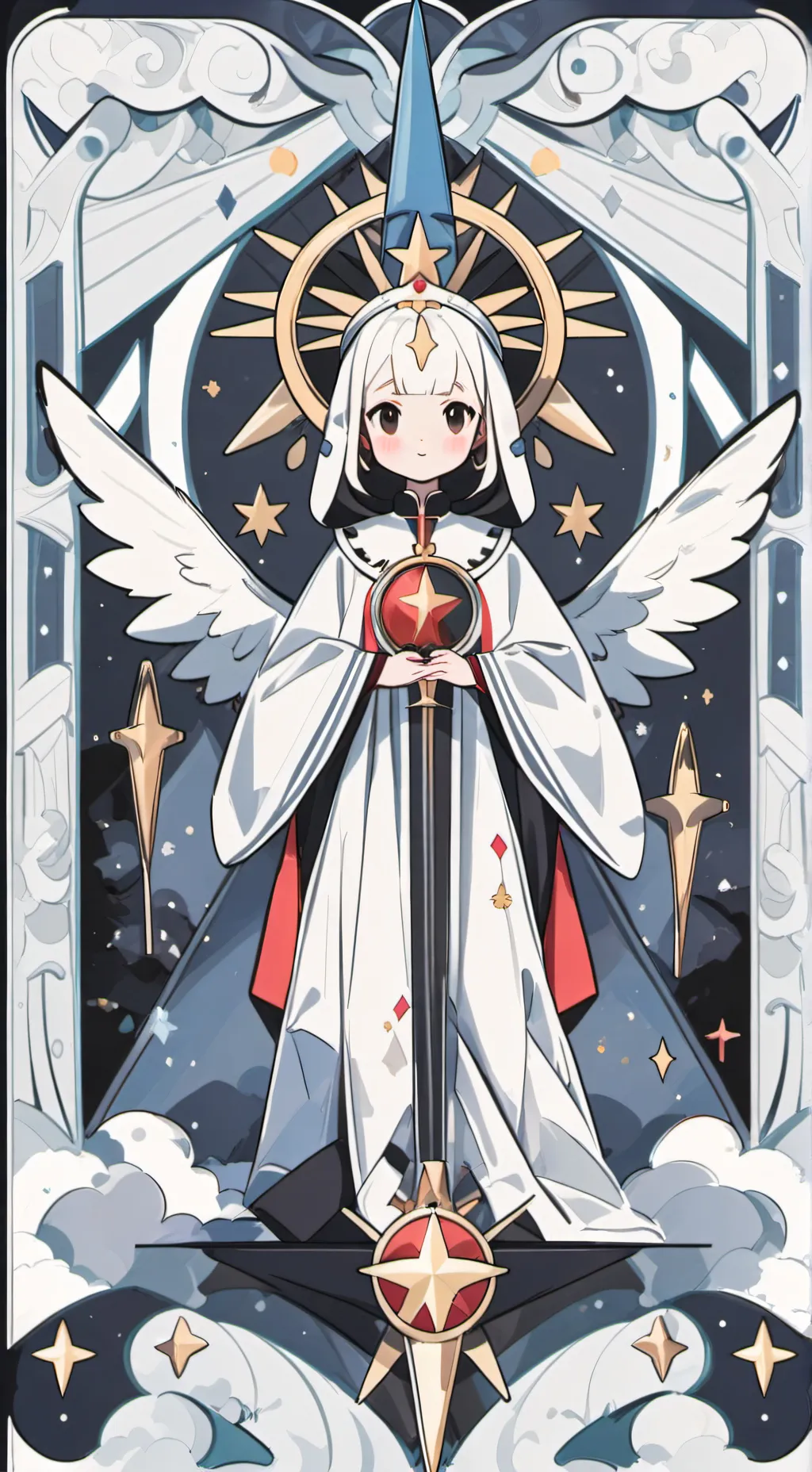 ai character: Marie  background