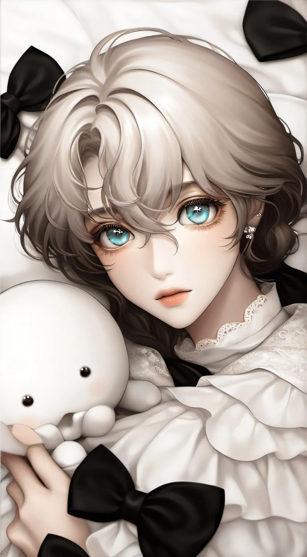 ai character: Goodbye. background
