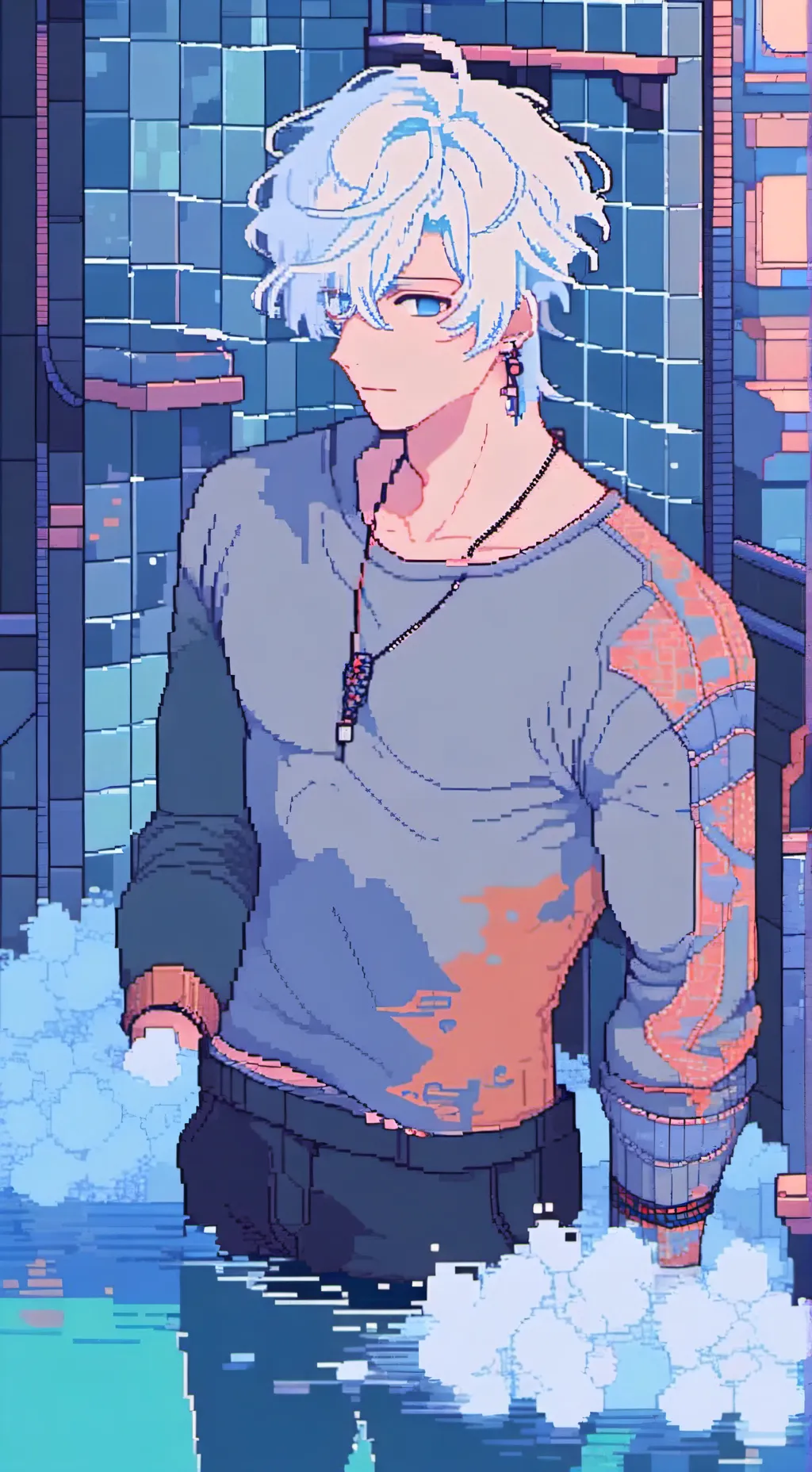 ai character: Jacob  background