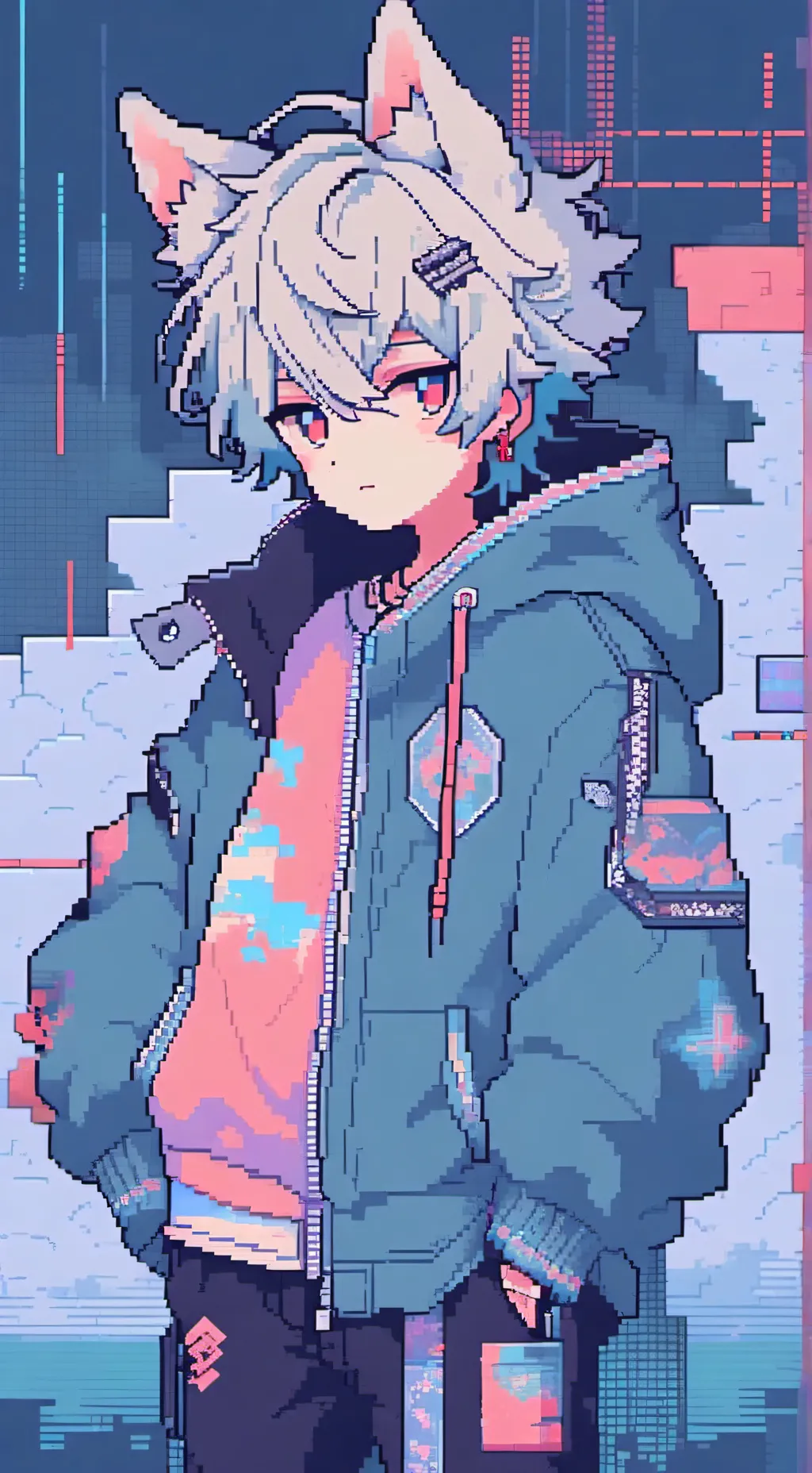 ai character: e boy background
