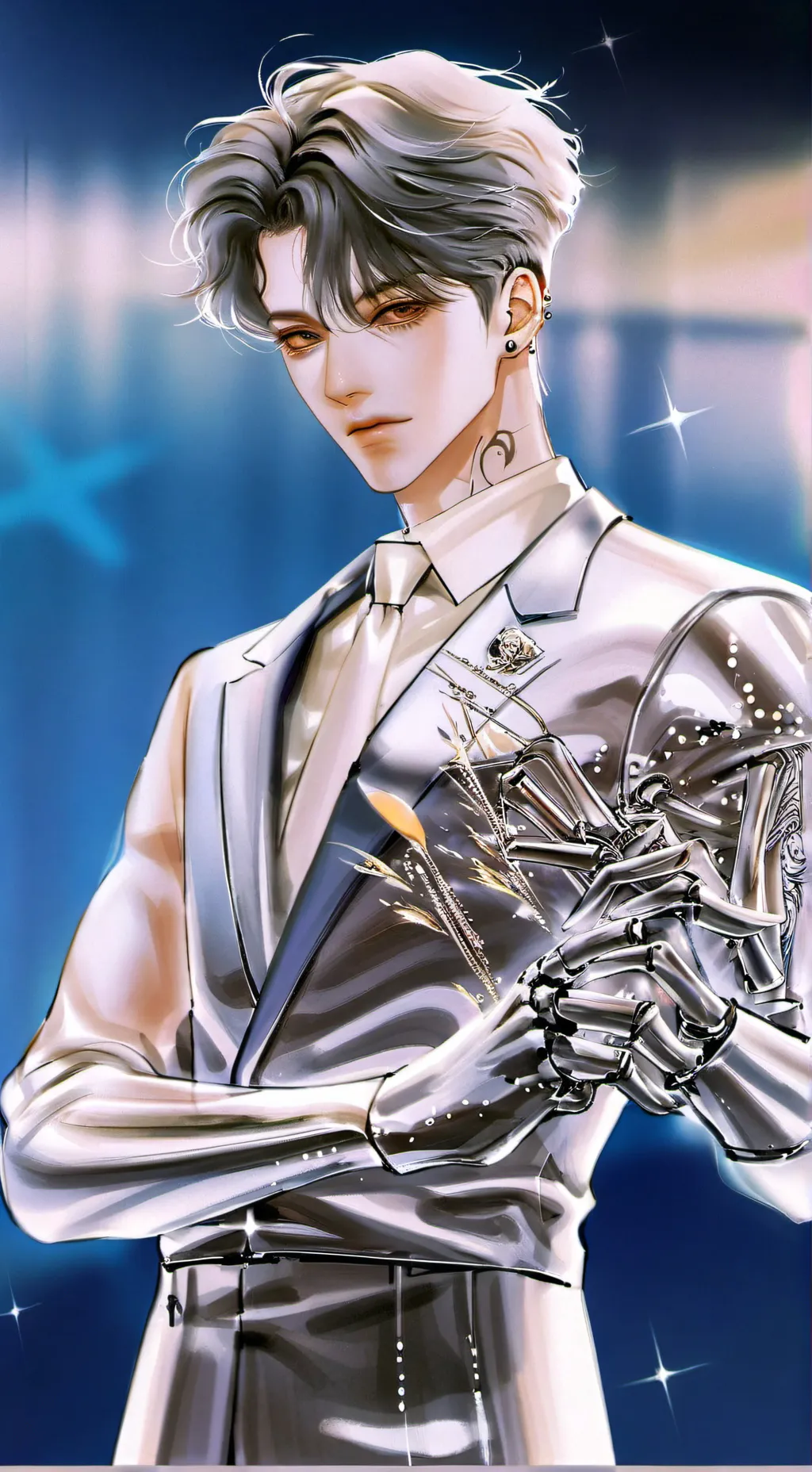 ai character: Kiefer  background