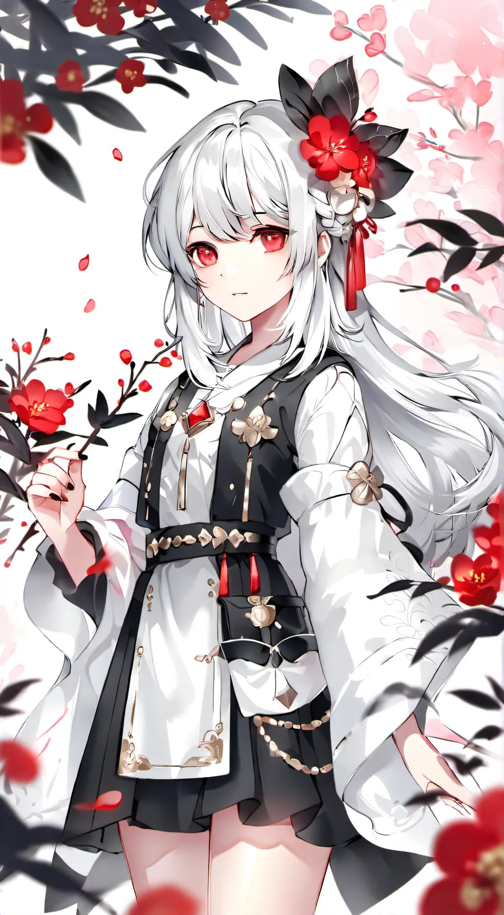 ai character: неко арк background