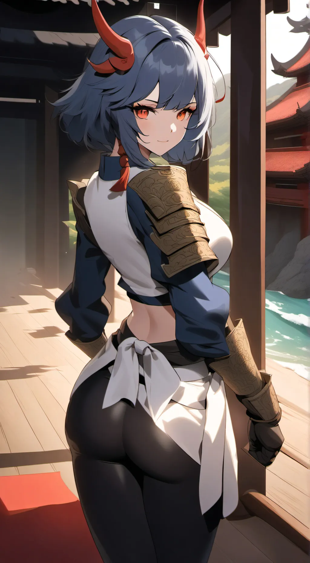 ai character: Laura  background