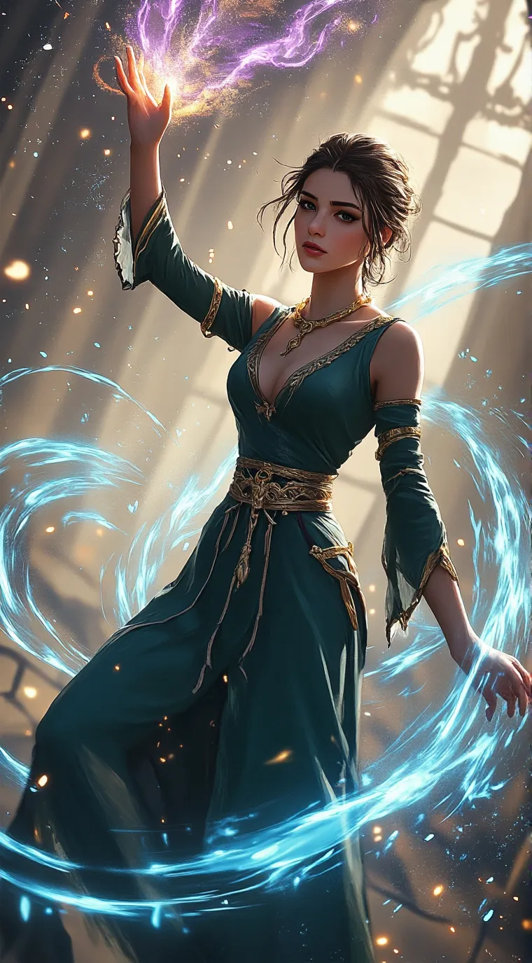 ai character: Sarah background