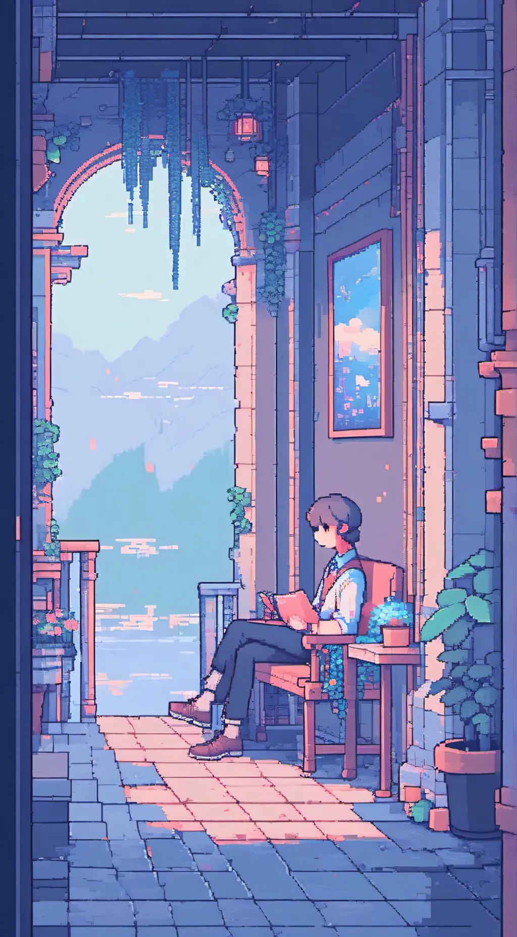 ai character: Ryan XDD background