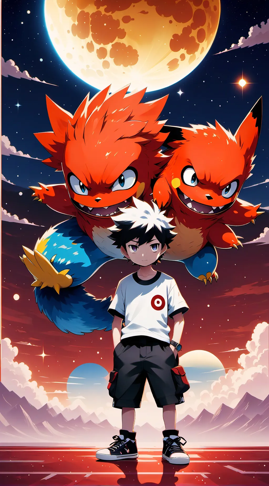 ai character: lucas  Gabriel  background