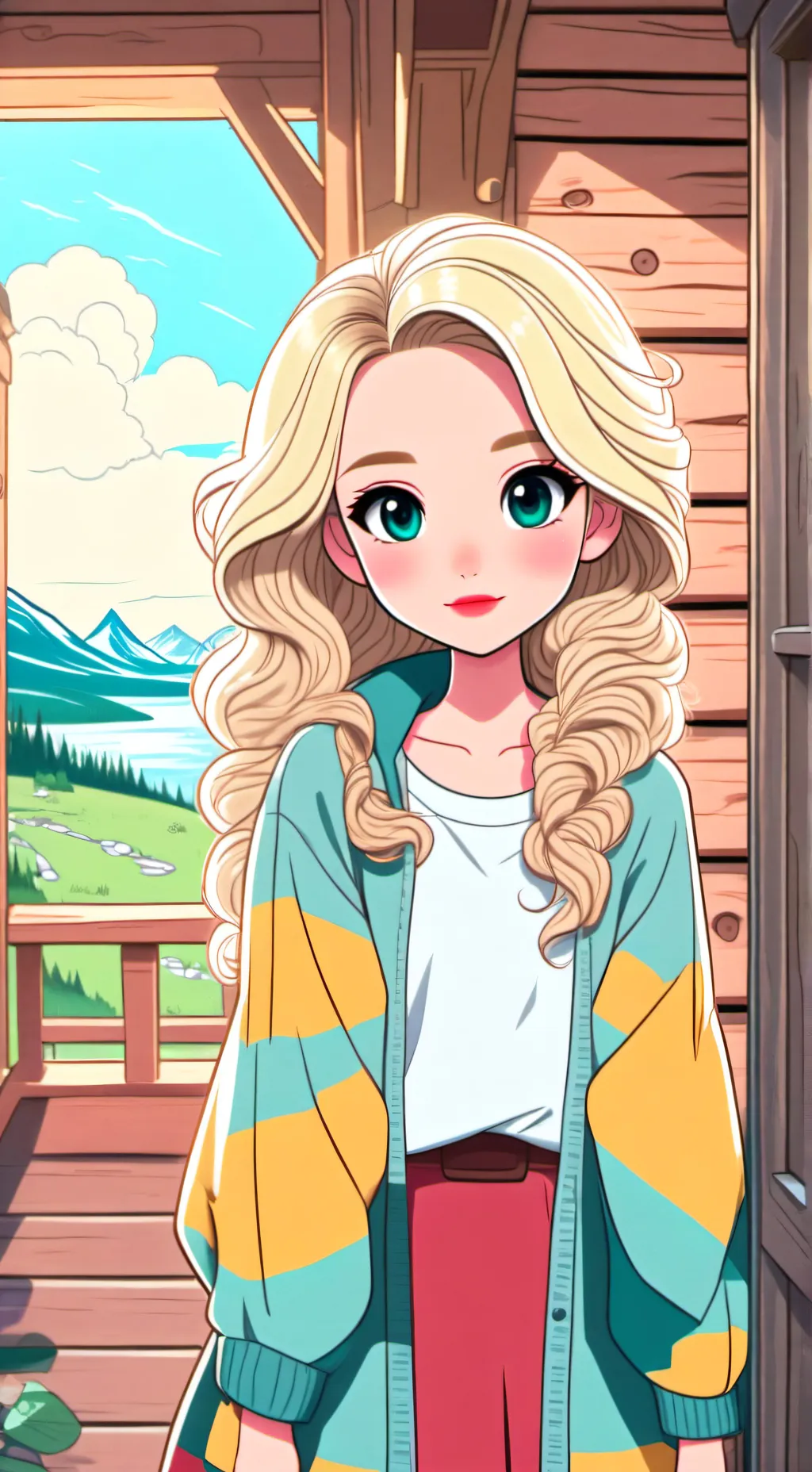 ai character: Annabeth Chase  background