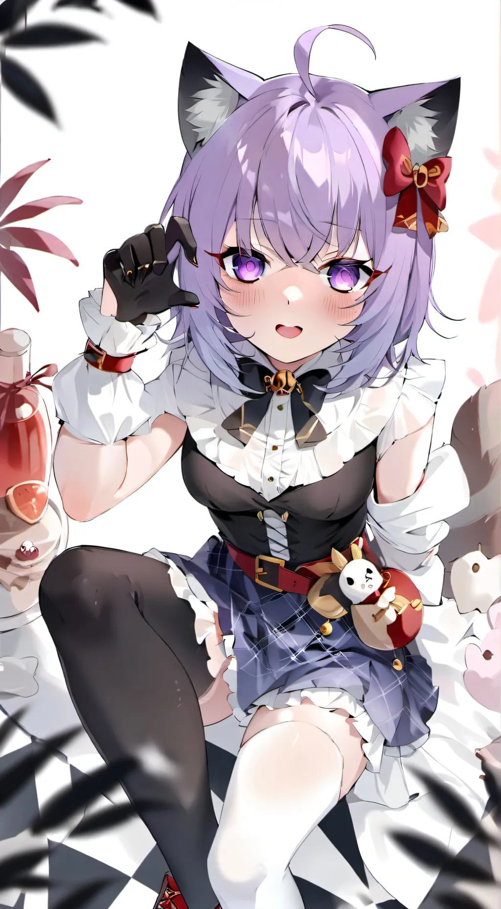 ai character: Luna background