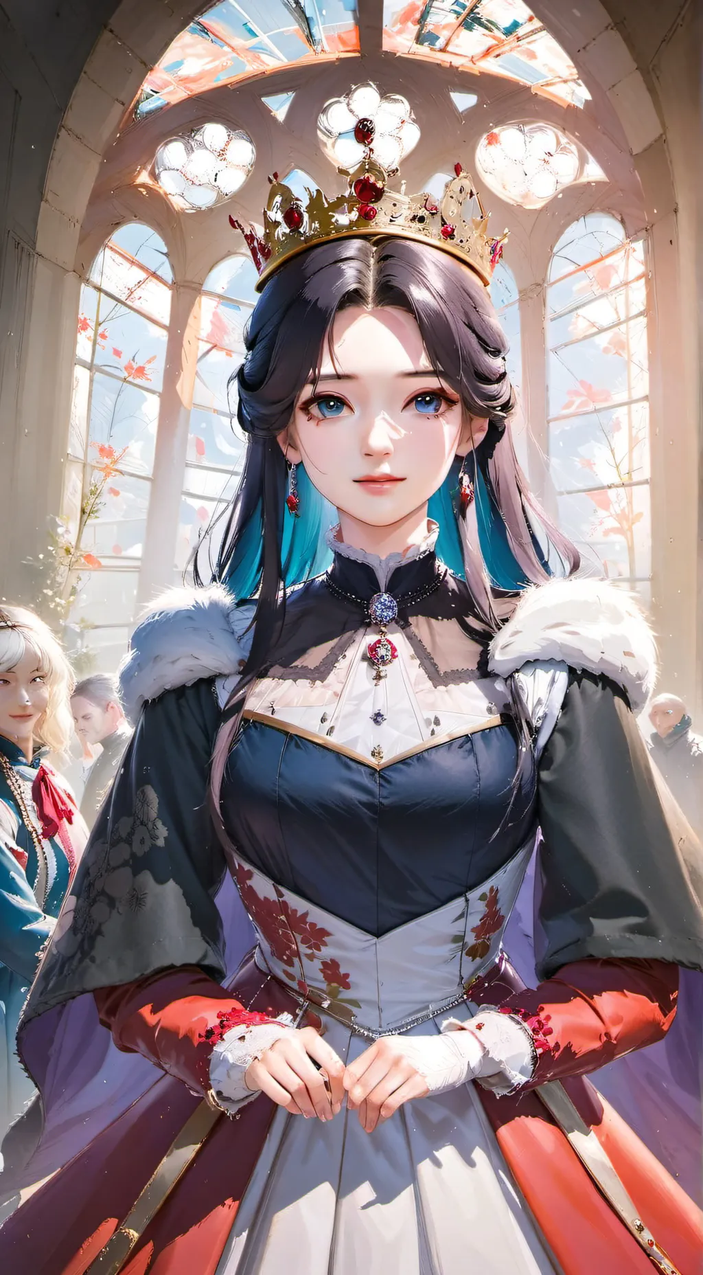ai character: Queen Sofie background