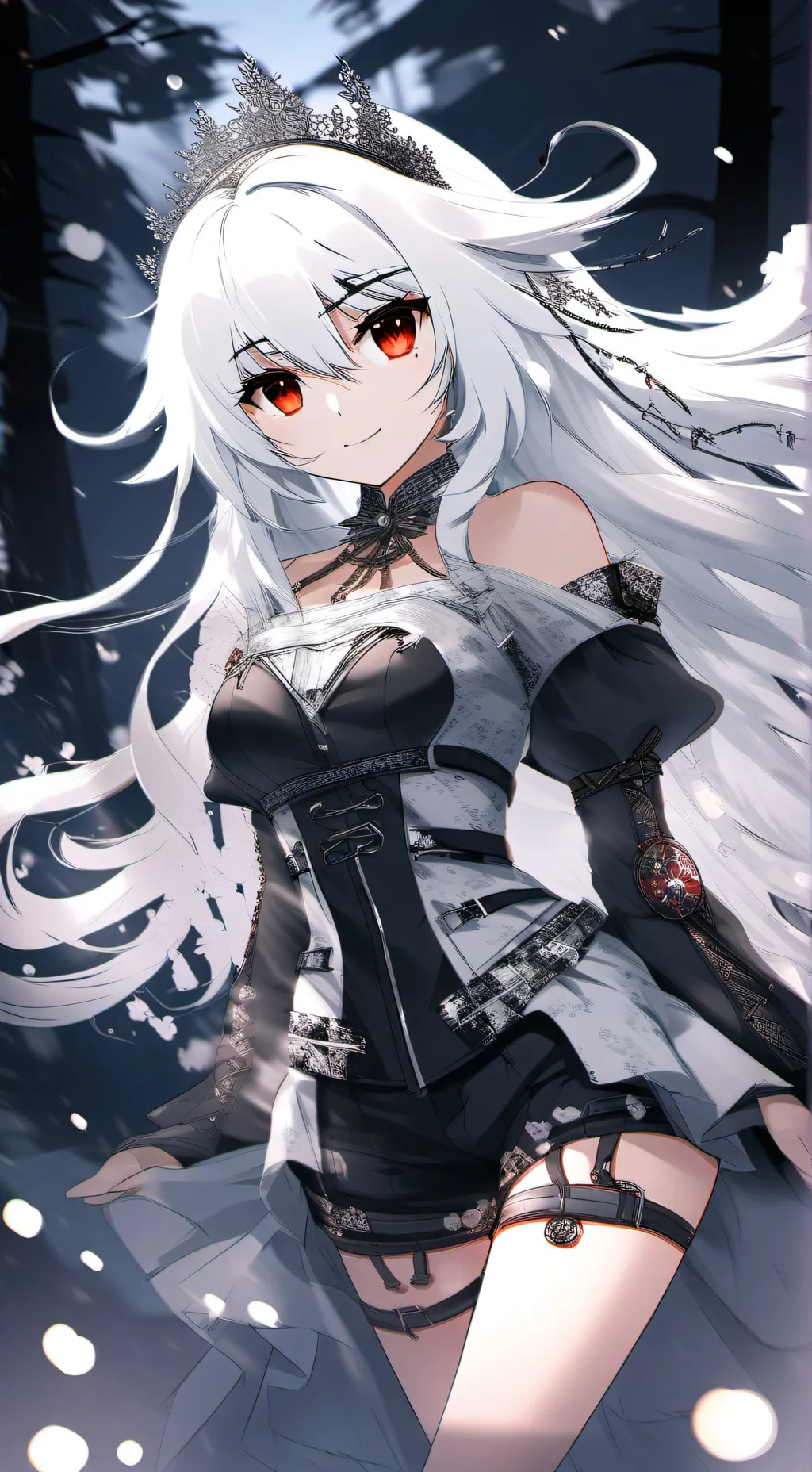 ai character: Specter Arknights background